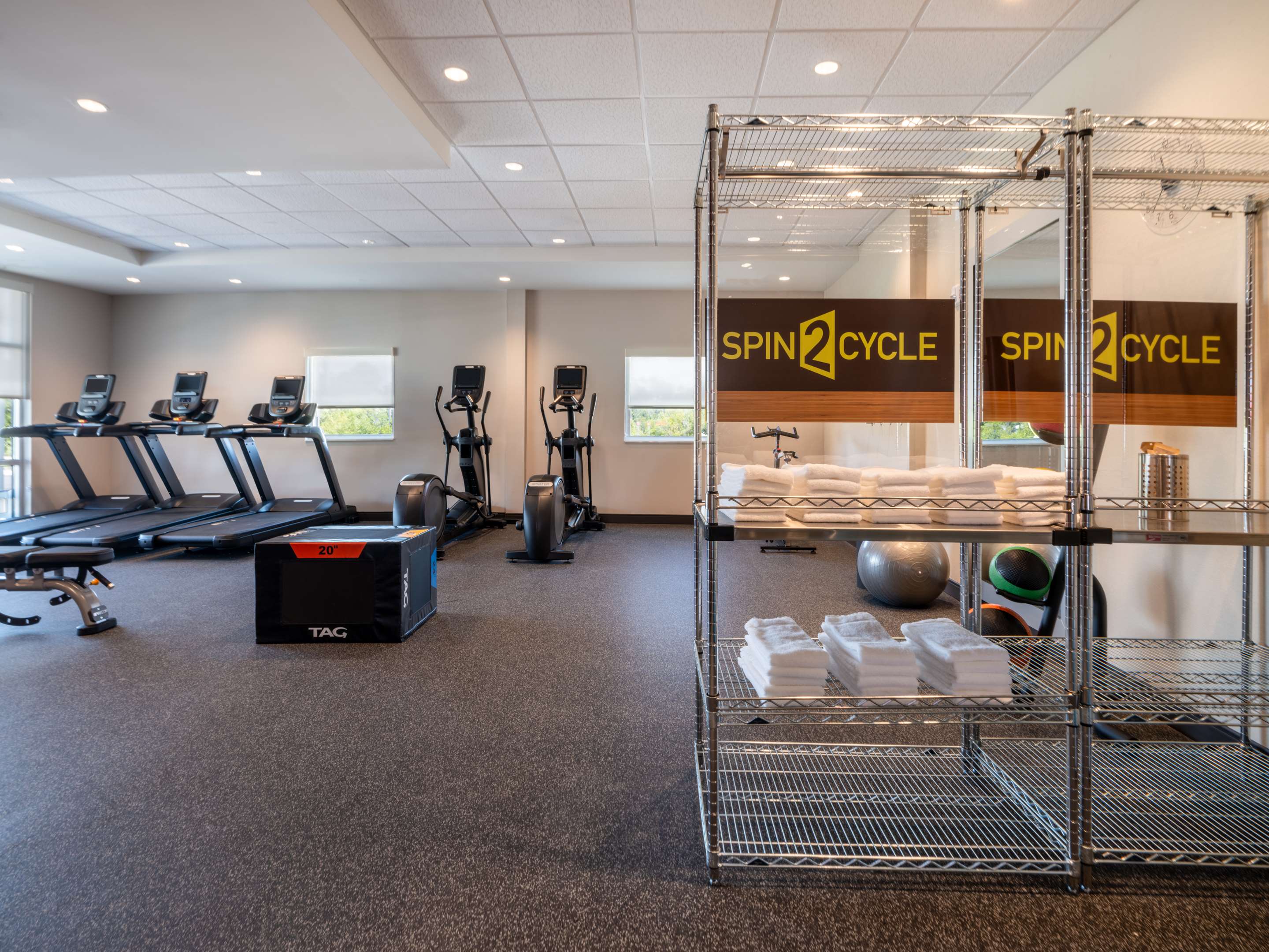 Health club fitness center gym | Home2 Suites By Hilton Santa Rosa Beach
