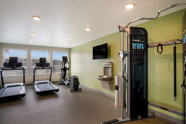 Fitness/ Exercise Room - WoodSpring Suites Airport Grand Rapids