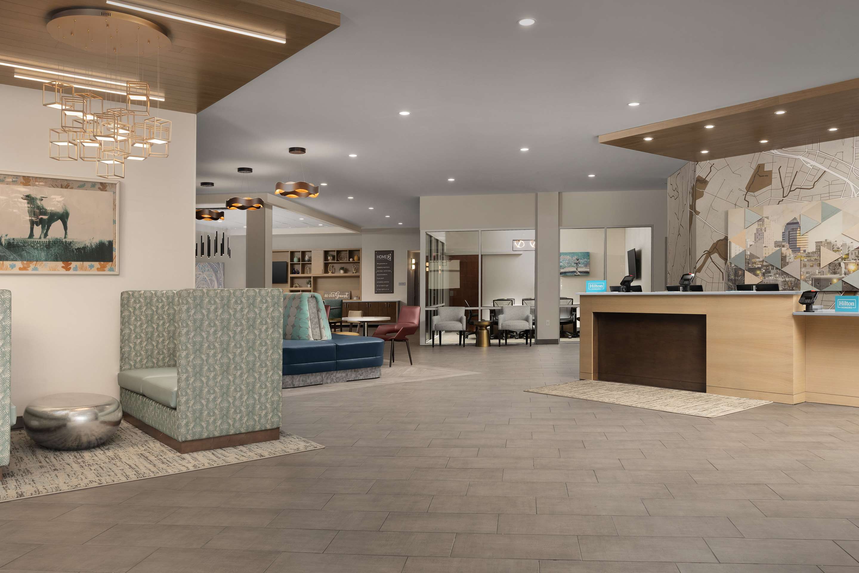 Reception | Hampton Inn & Suites Durham University Medical Center
