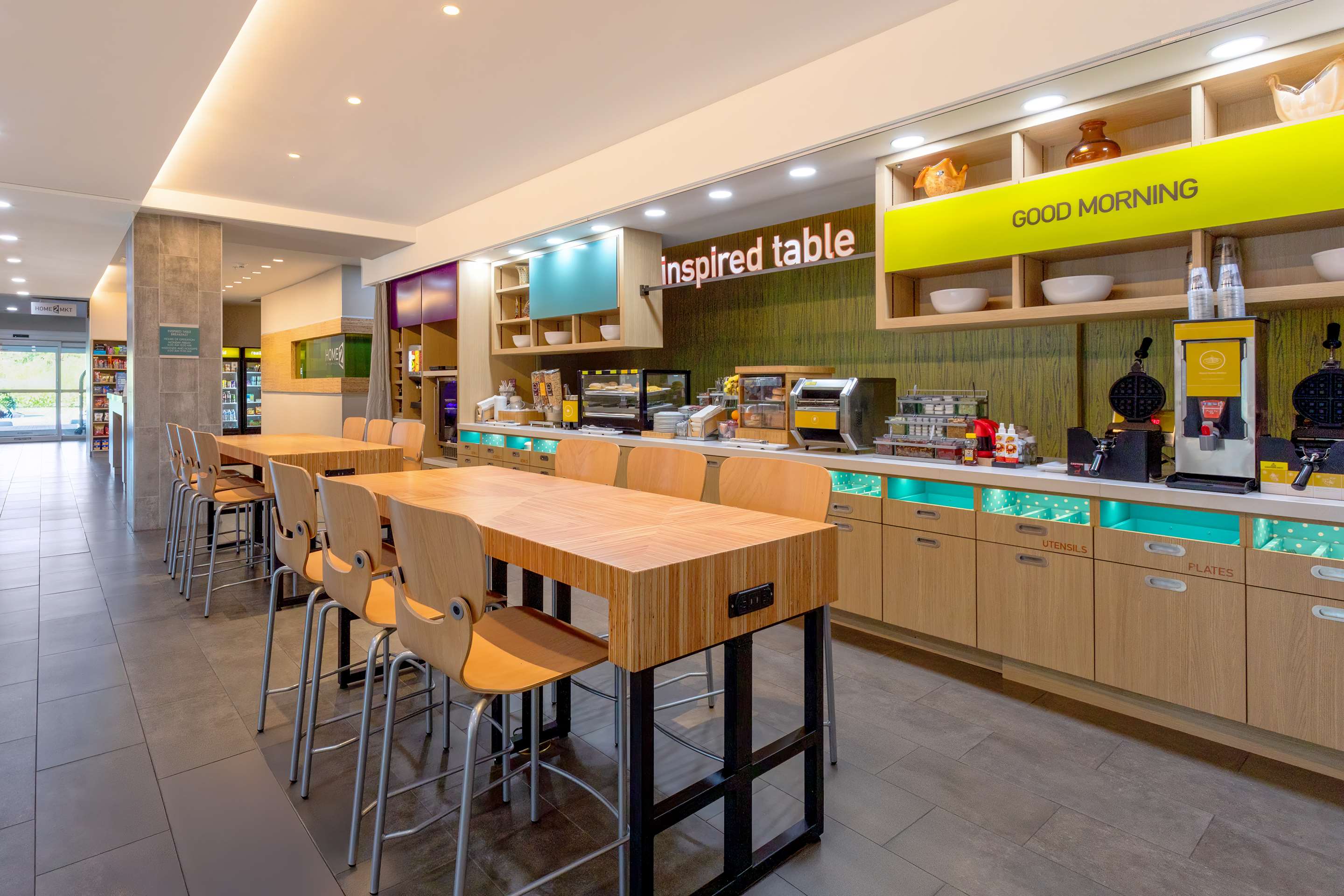 Breakfast Area | Home2 Suites by Hilton Ft. Pierce I-95