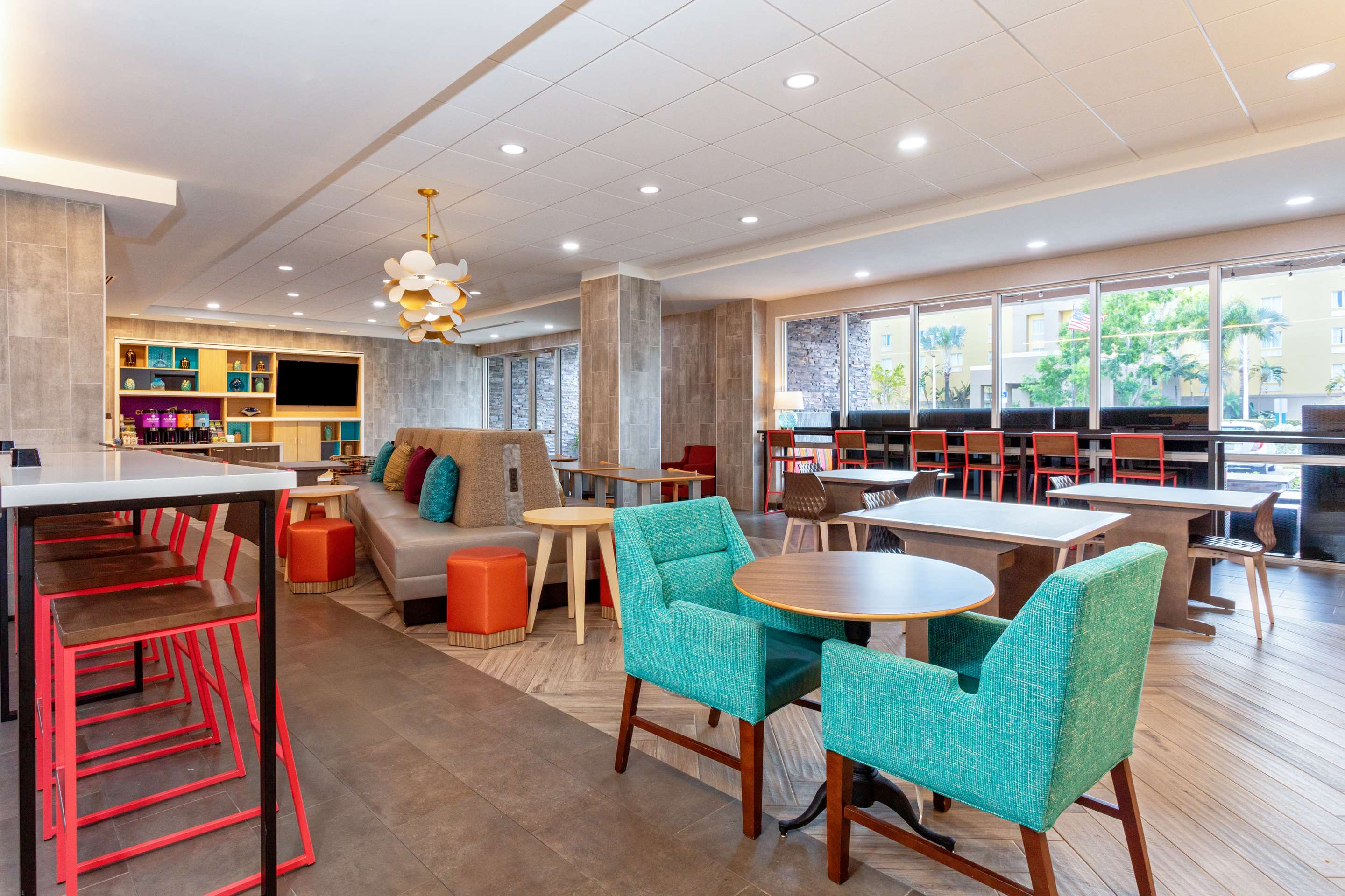Breakfast Area | Home2 Suites by Hilton Ft. Pierce I-95