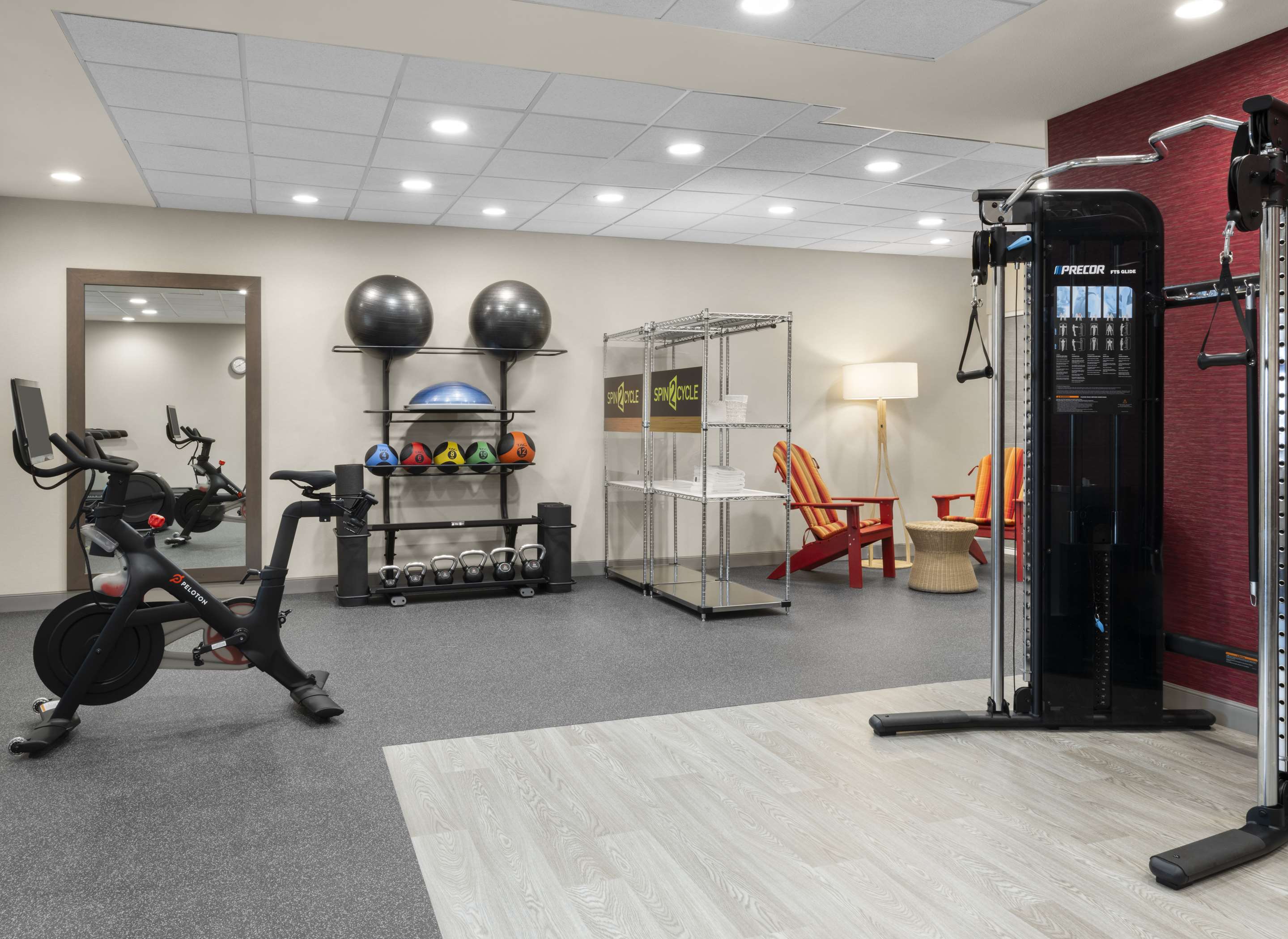 Health club fitness center gym | Home2 Suites by Hilton Orlando South Davenport