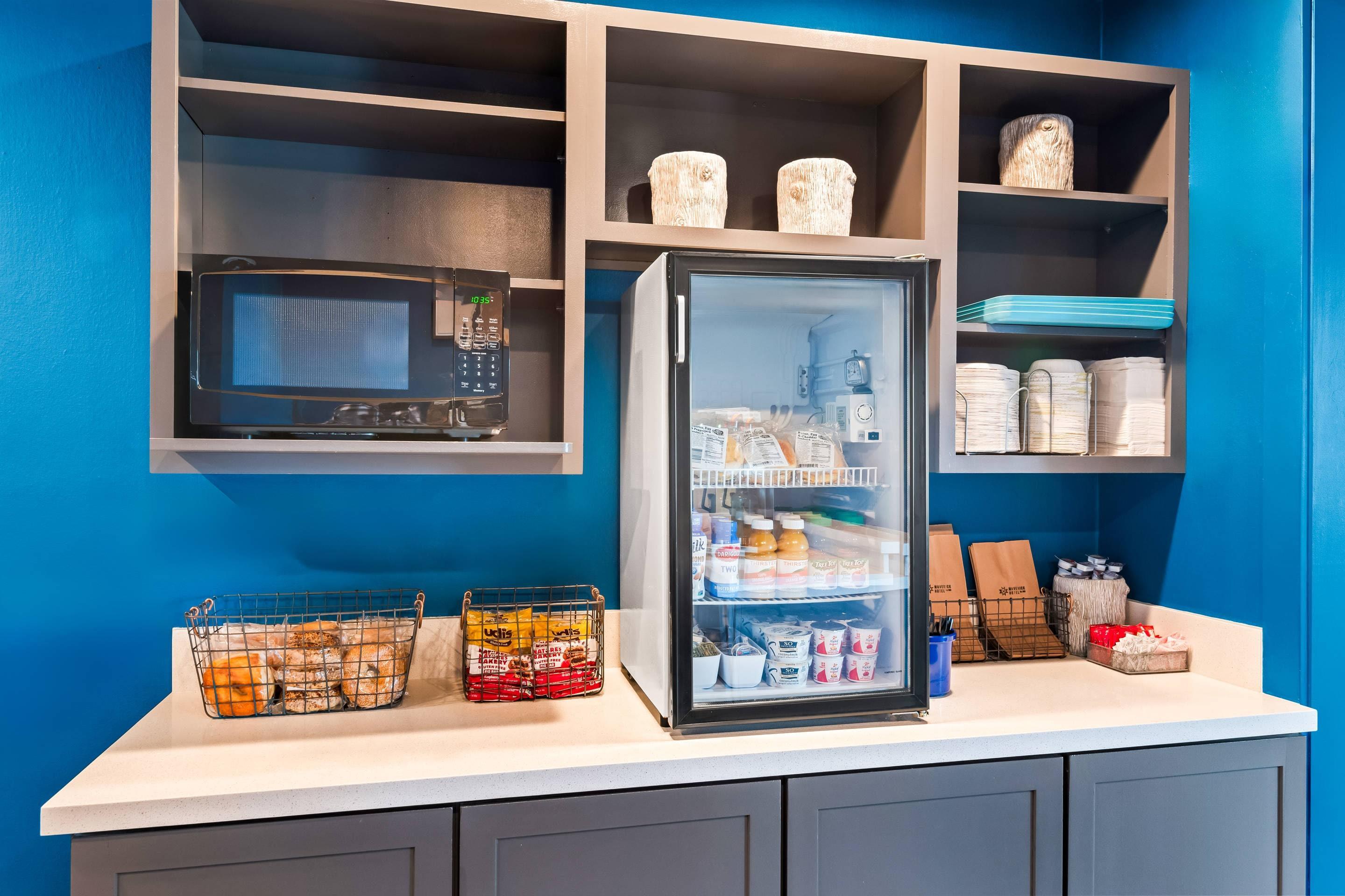 Assorted breakfast items | The Maverick Hotel Eugene near University