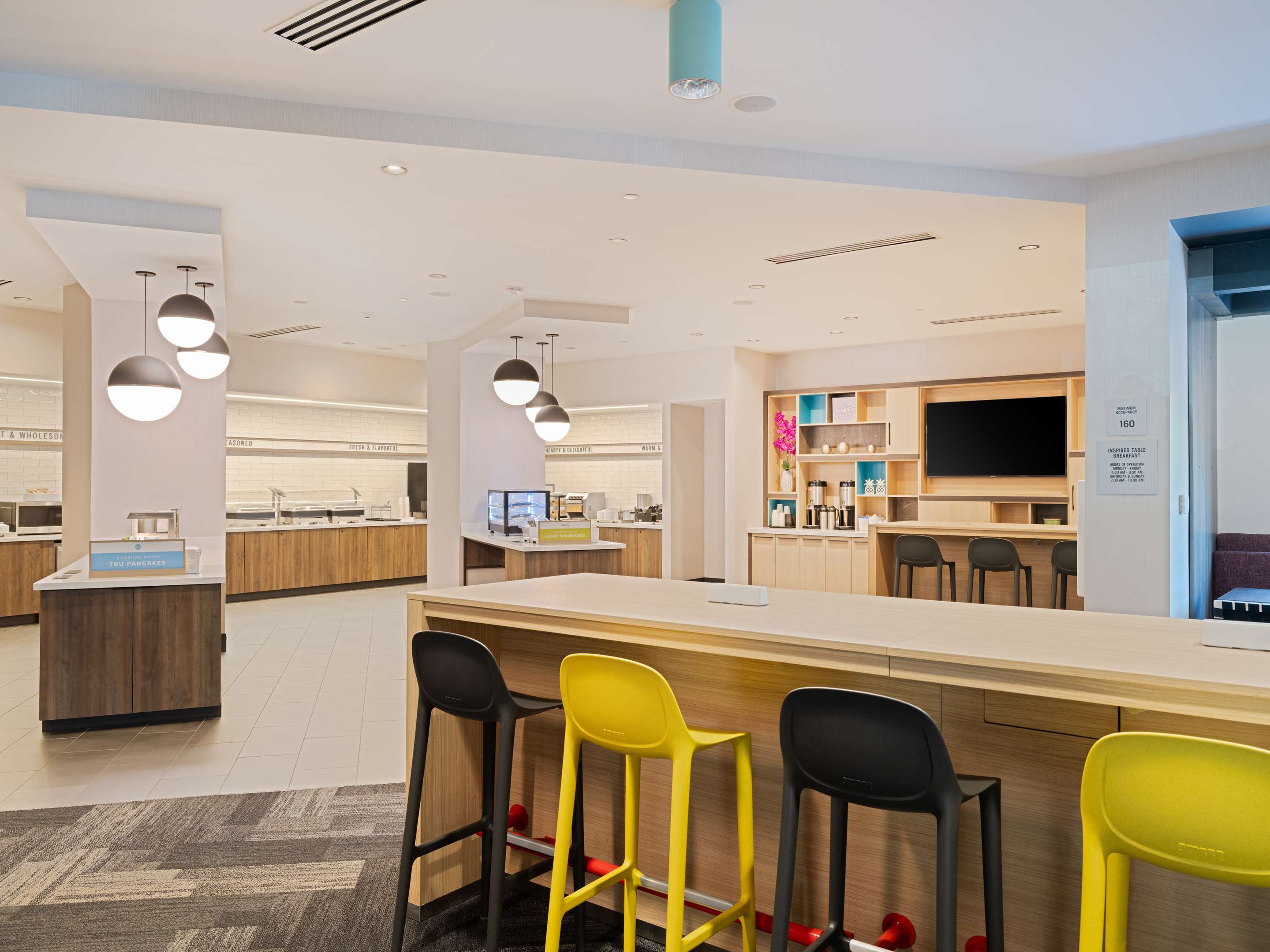 Breakfast Area | Home2 Suites By Hilton Atlanta Airport College Park