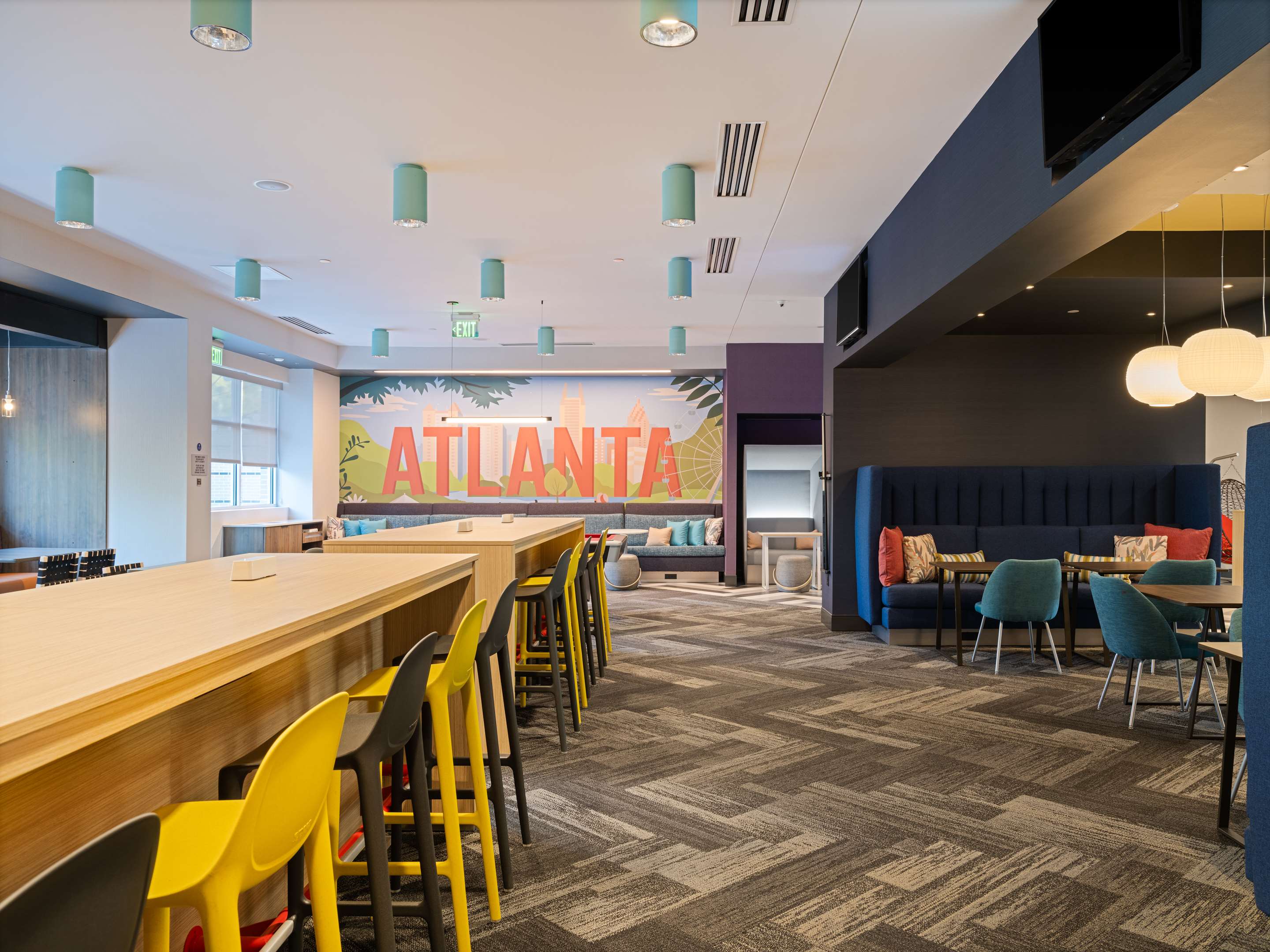Lobby | Home2 Suites By Hilton Atlanta Airport College Park