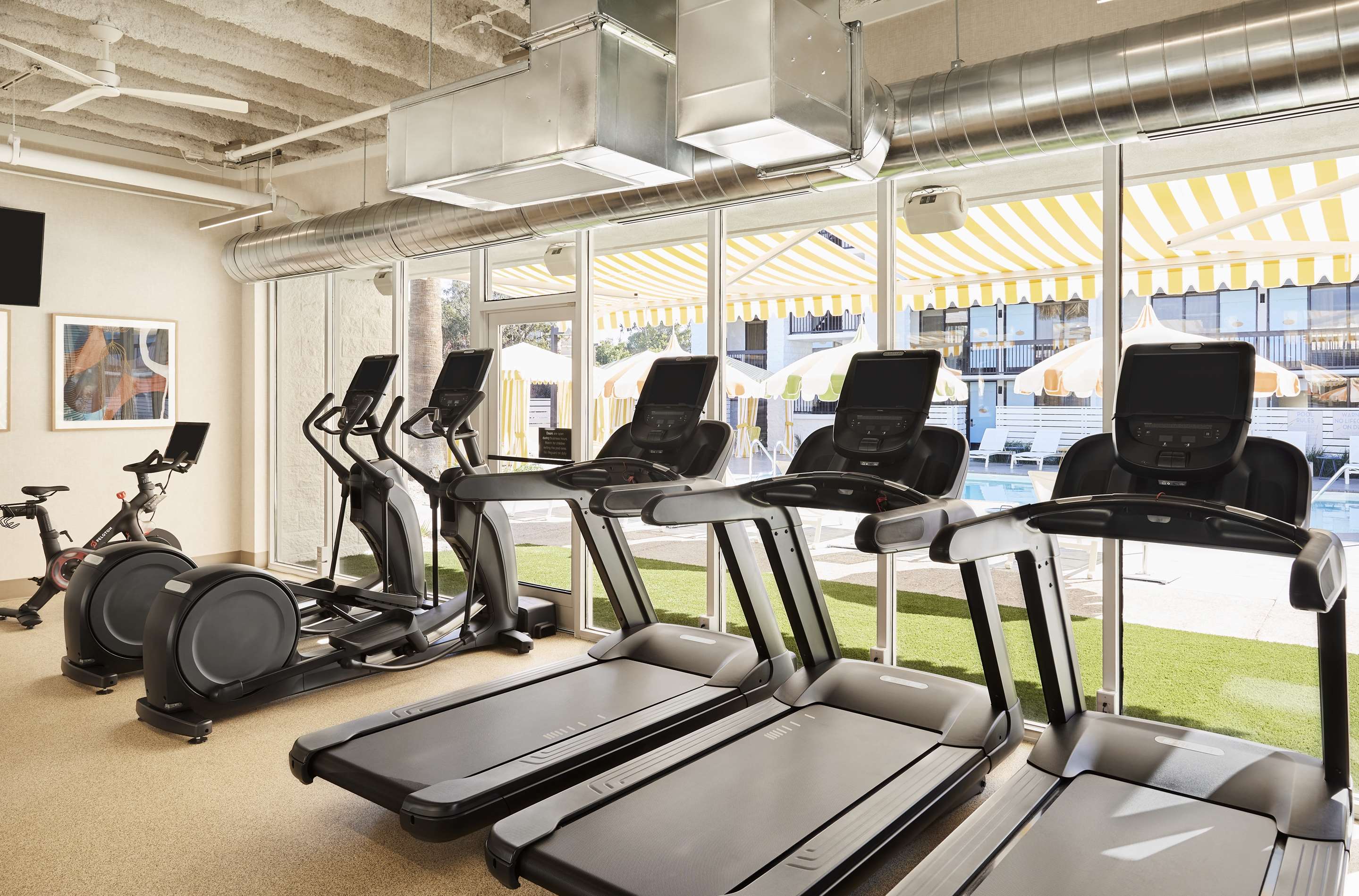 Health club fitness center gym | Avatar Hotel Santa Clara, Tapestry Collection by Hilton