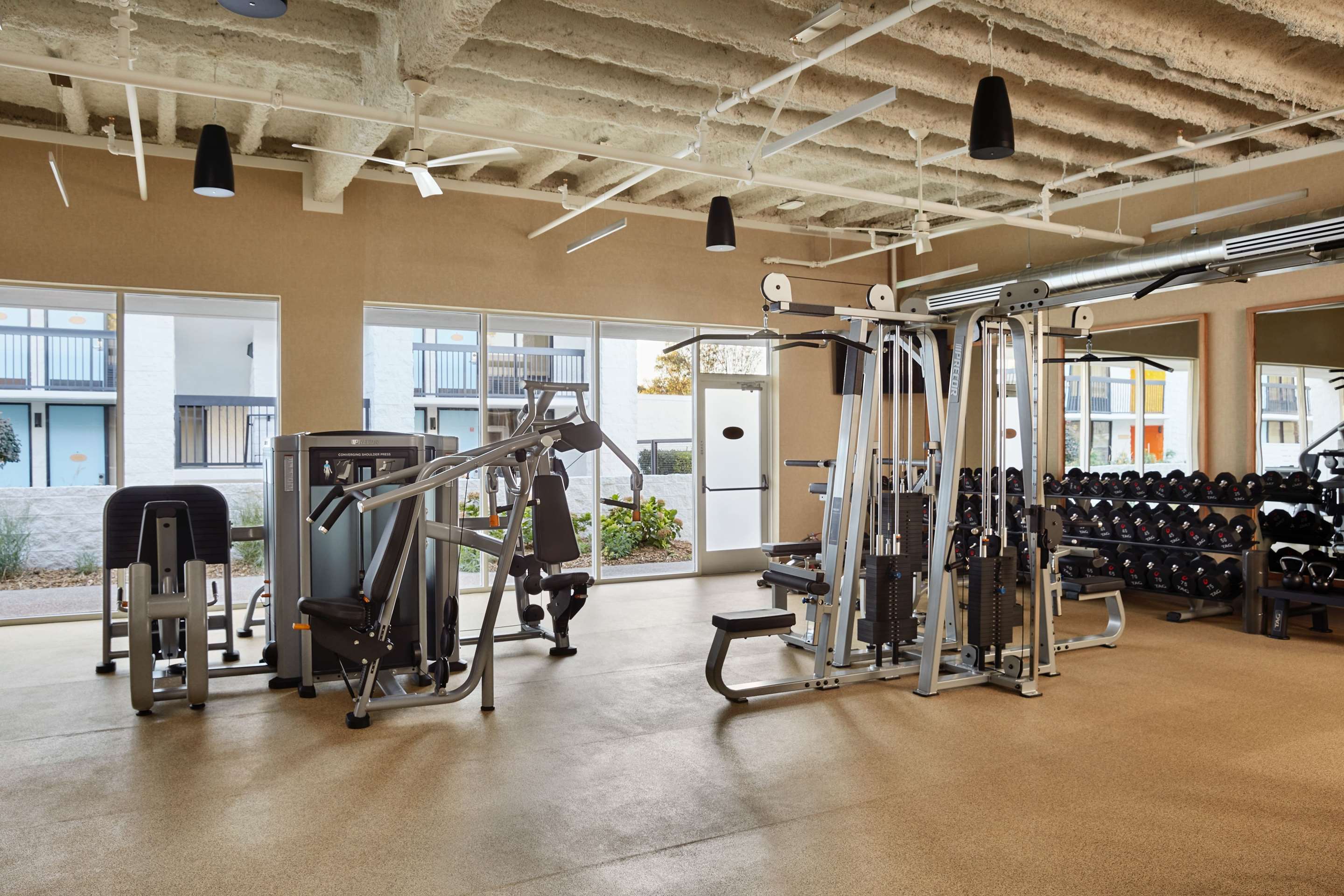 Health club fitness center gym | Avatar Hotel Santa Clara, Tapestry Collection by Hilton