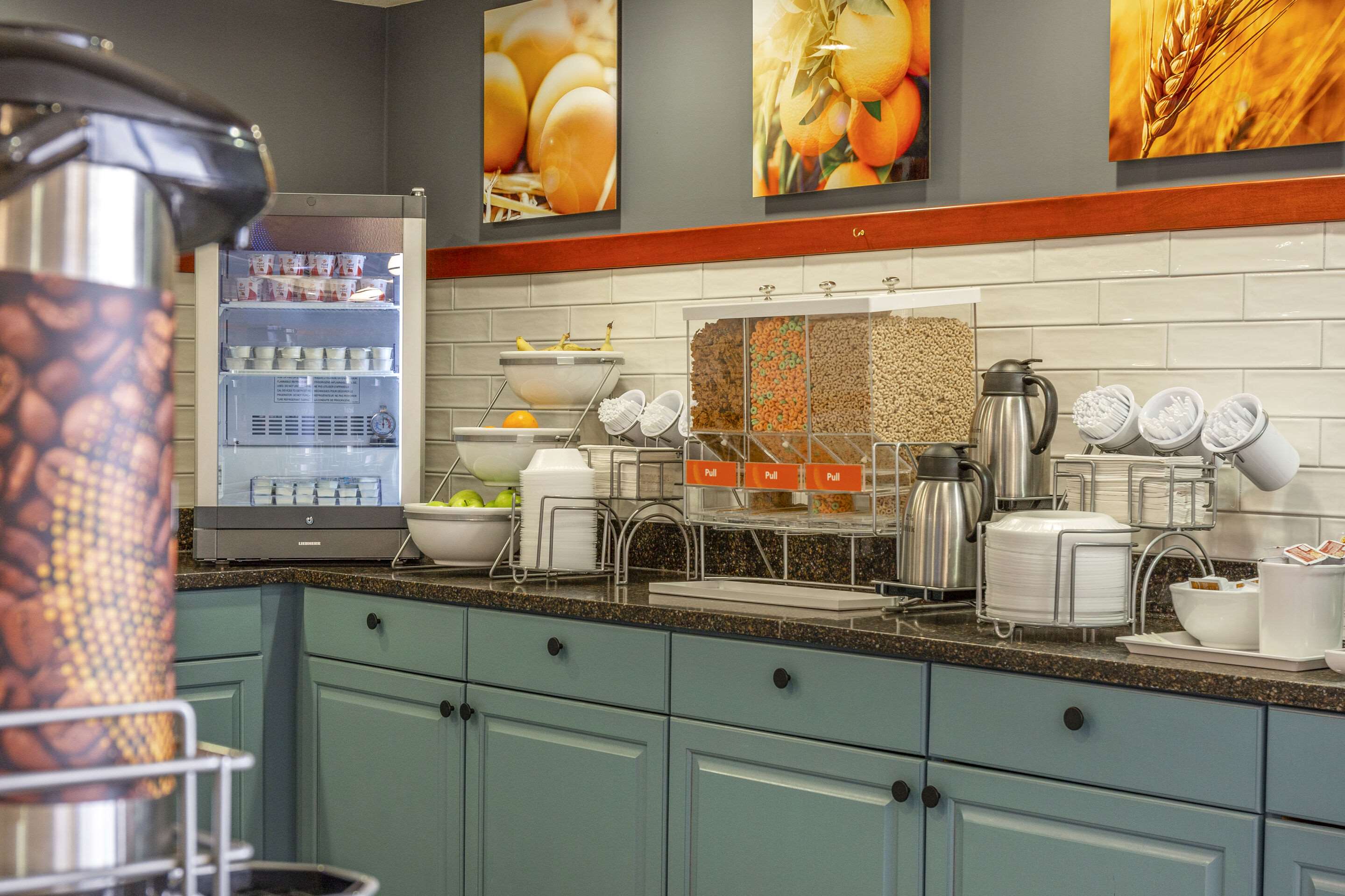 Breakfast counter | Comfort Inn & Suites Rapid City near Mt. Rushmore