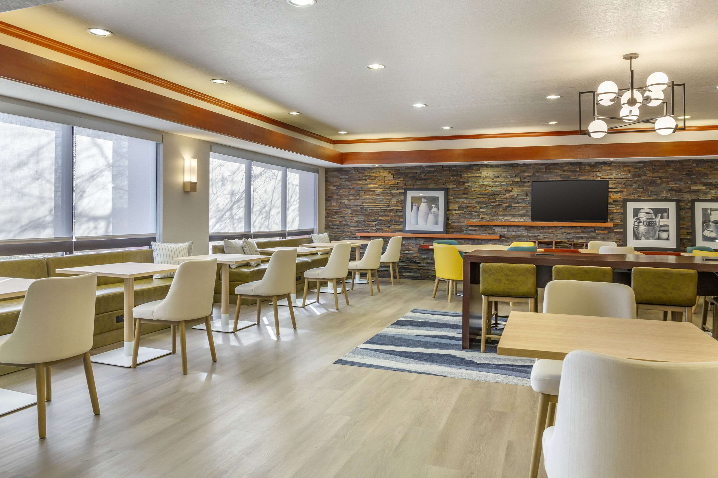 Enjoy breakfast in this seating area | Comfort Inn & Suites Rapid City near Mt. Rushmore