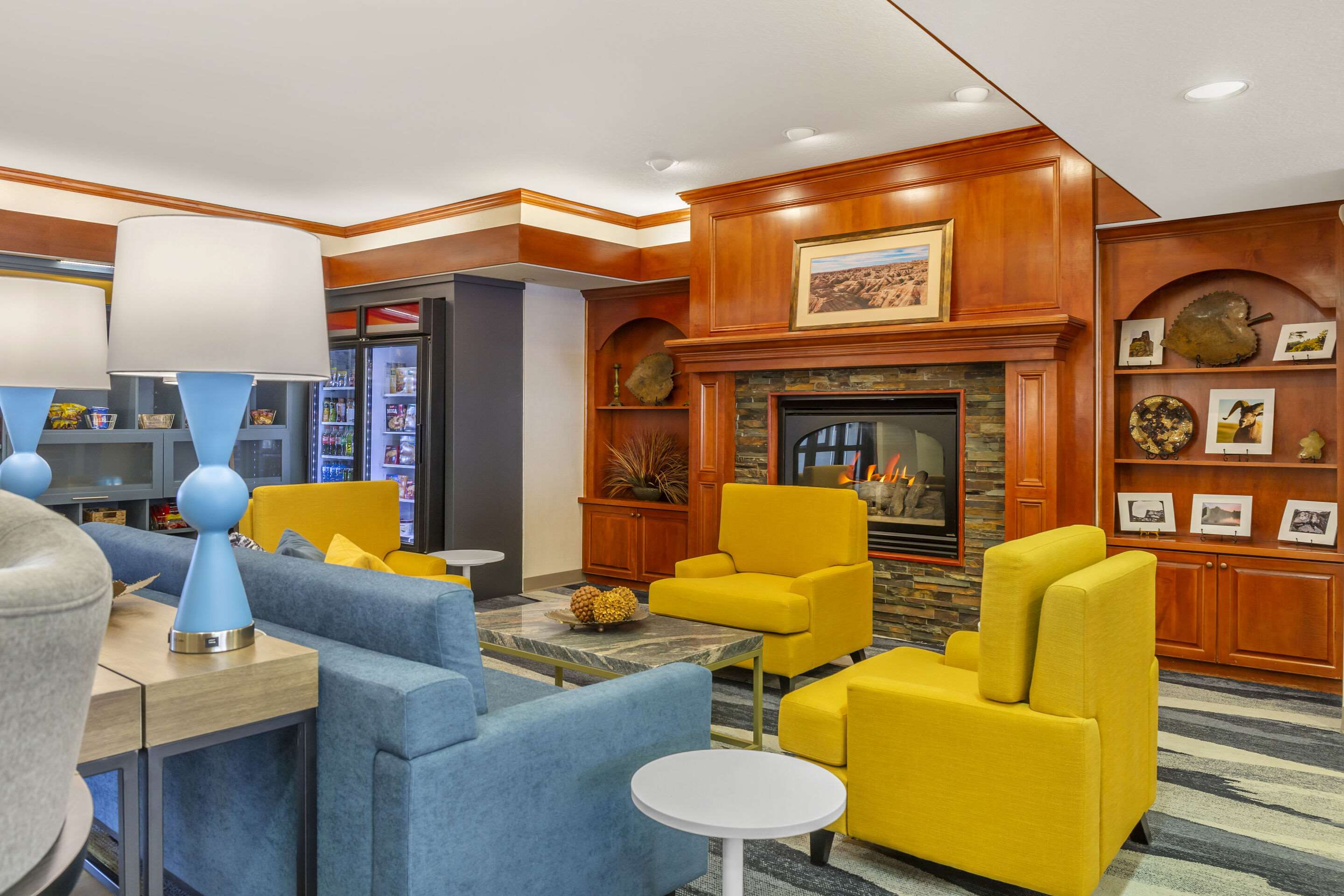 Lobby with sitting area | Comfort Inn & Suites Rapid City near Mt. Rushmore