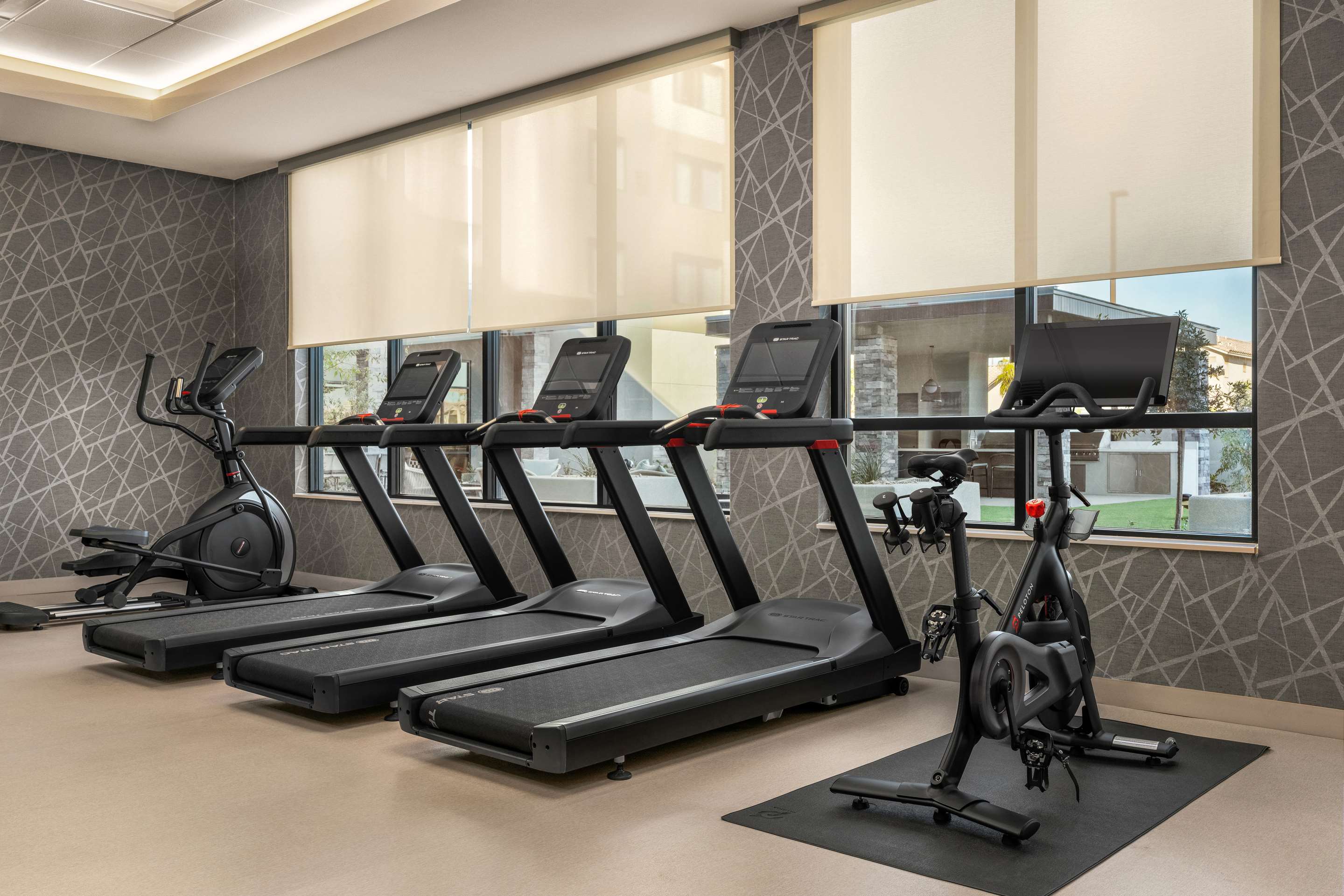 Health club fitness center gym