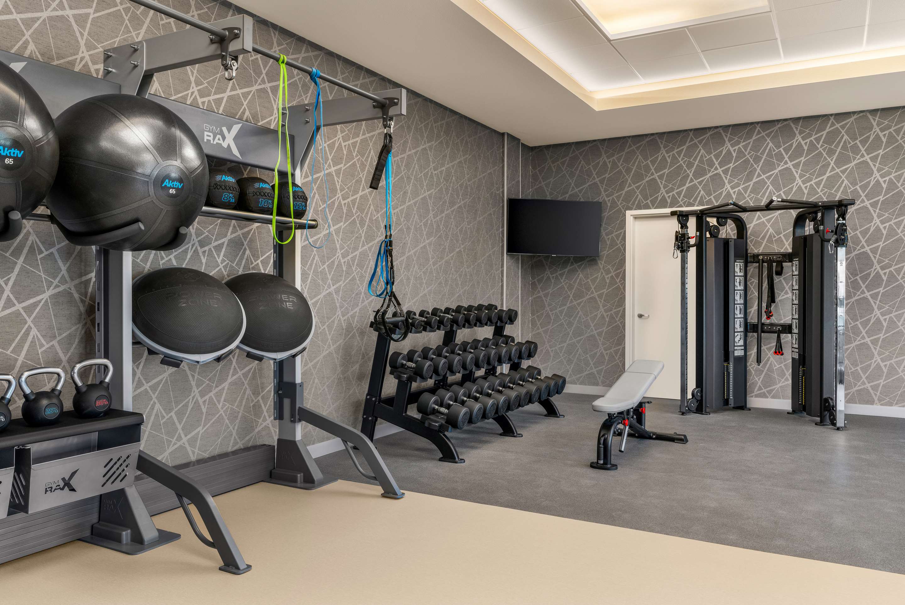 Health club fitness center gym