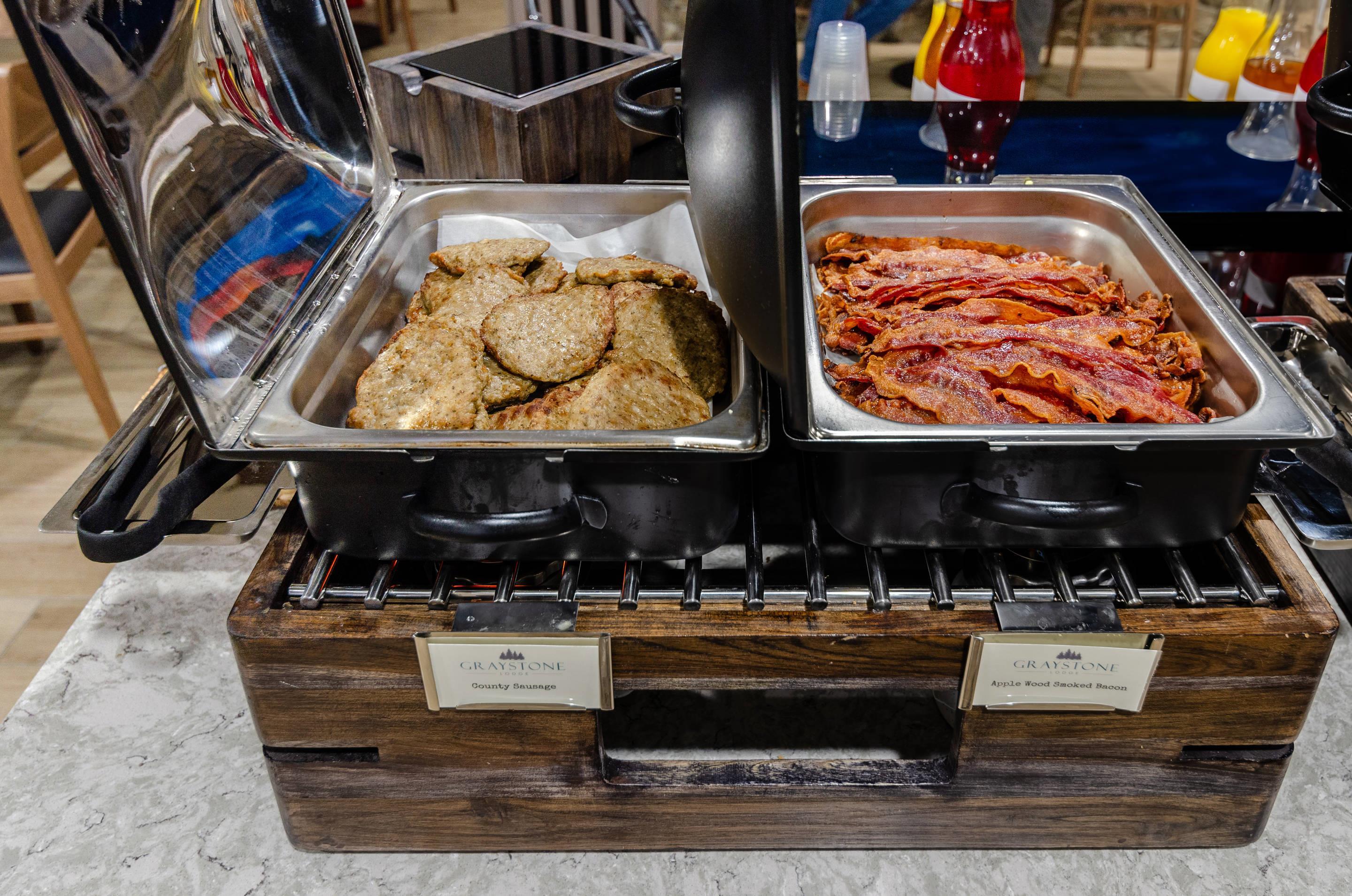 Assorted breakfast items | Graystone Lodge, Ascend Hotel Collection
