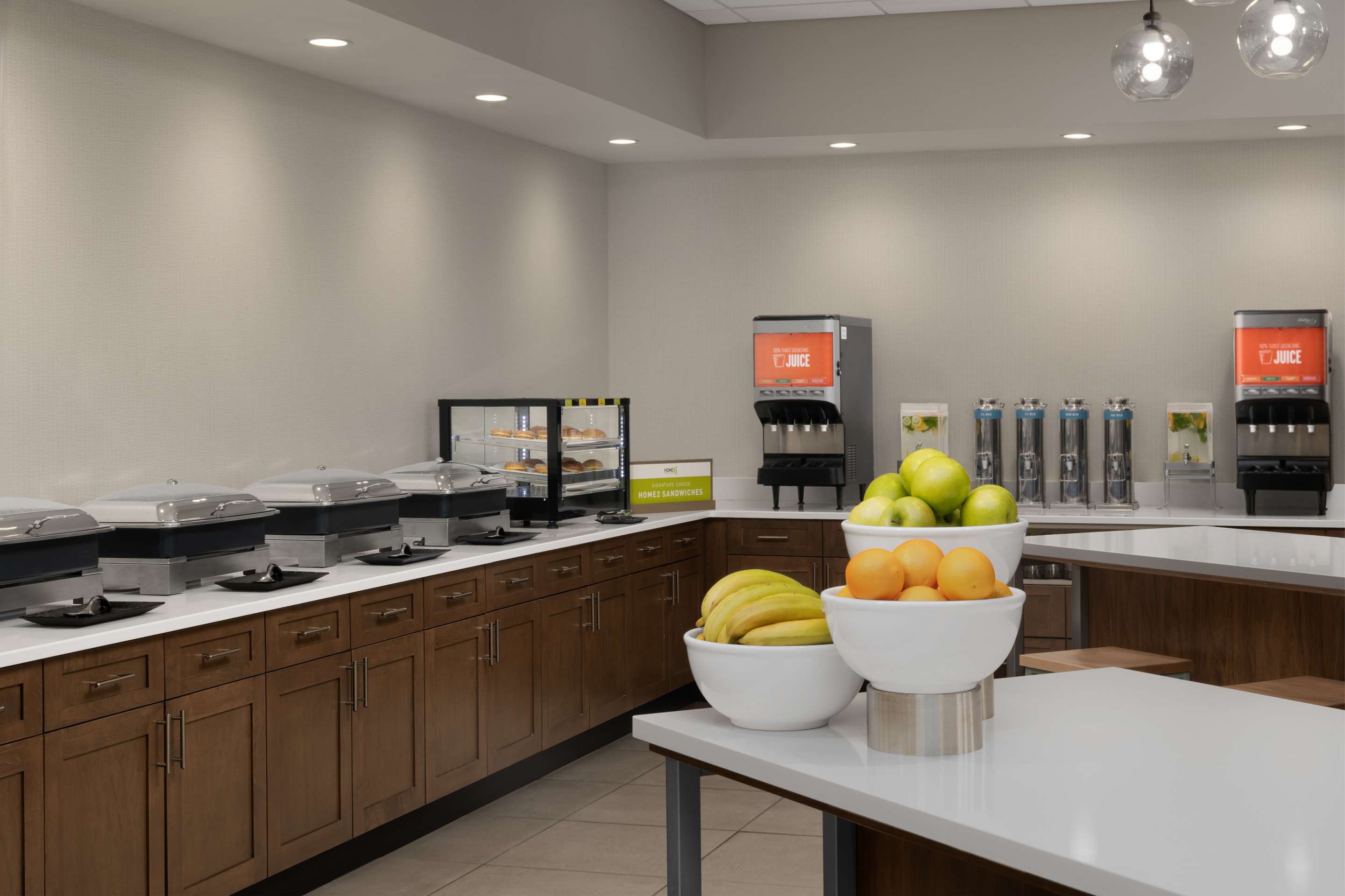 Breakfast Area | Home2 Suites By Hilton Durham University Medical Center