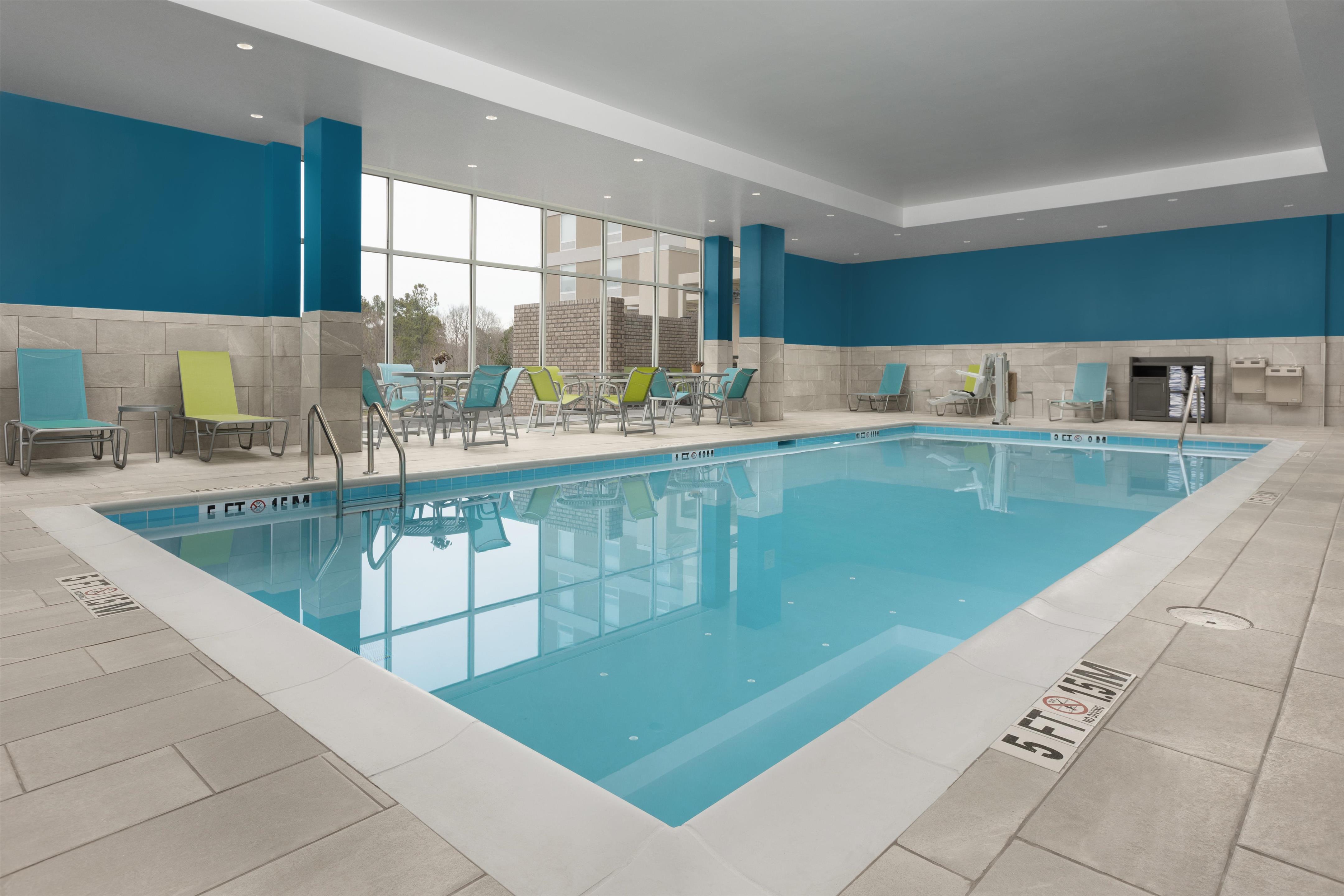 Pool | Home2 Suites by Hilton Durham University Medical Center