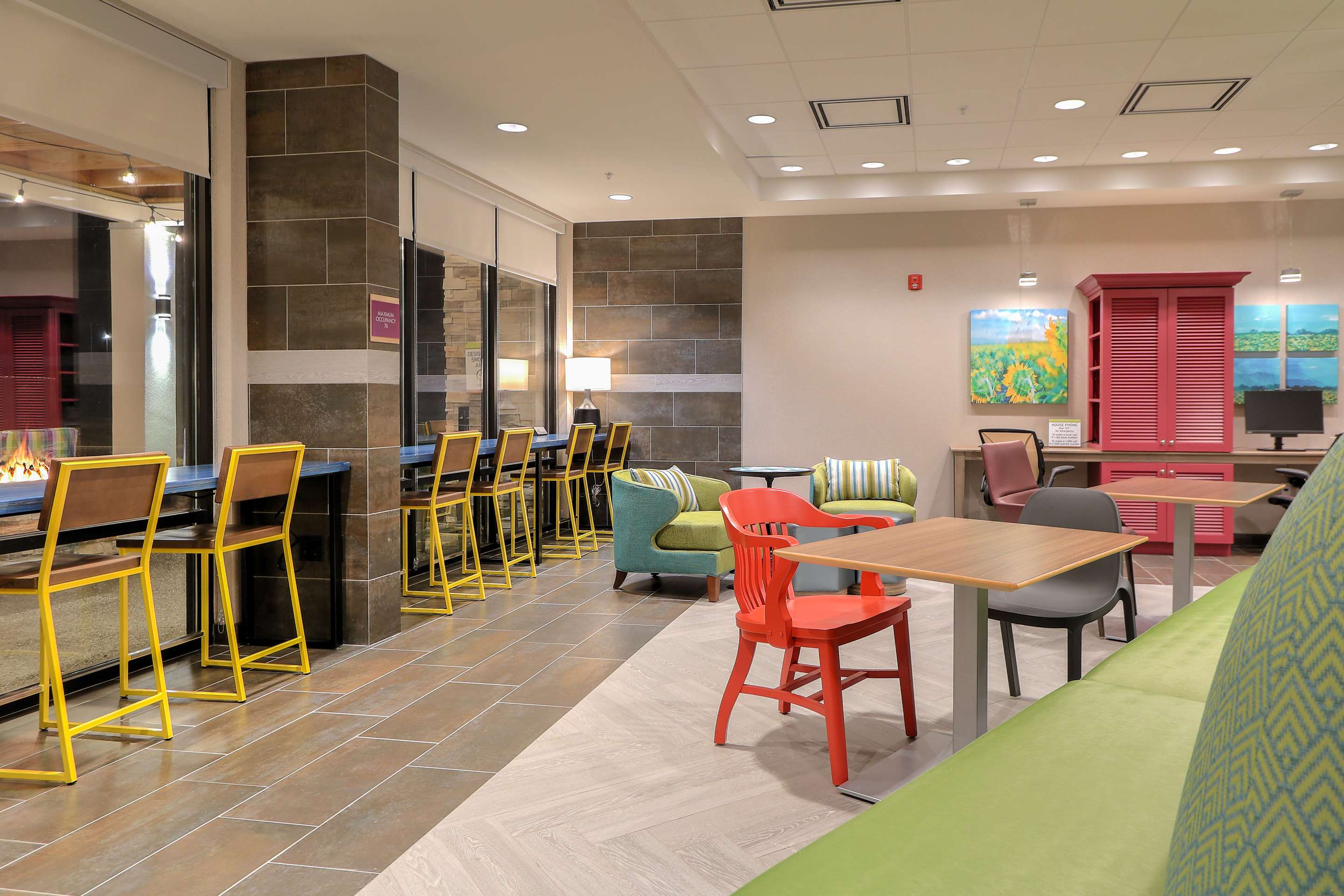 Lobby | Home2 Suites By Hilton Alcoa Knoxville Airport