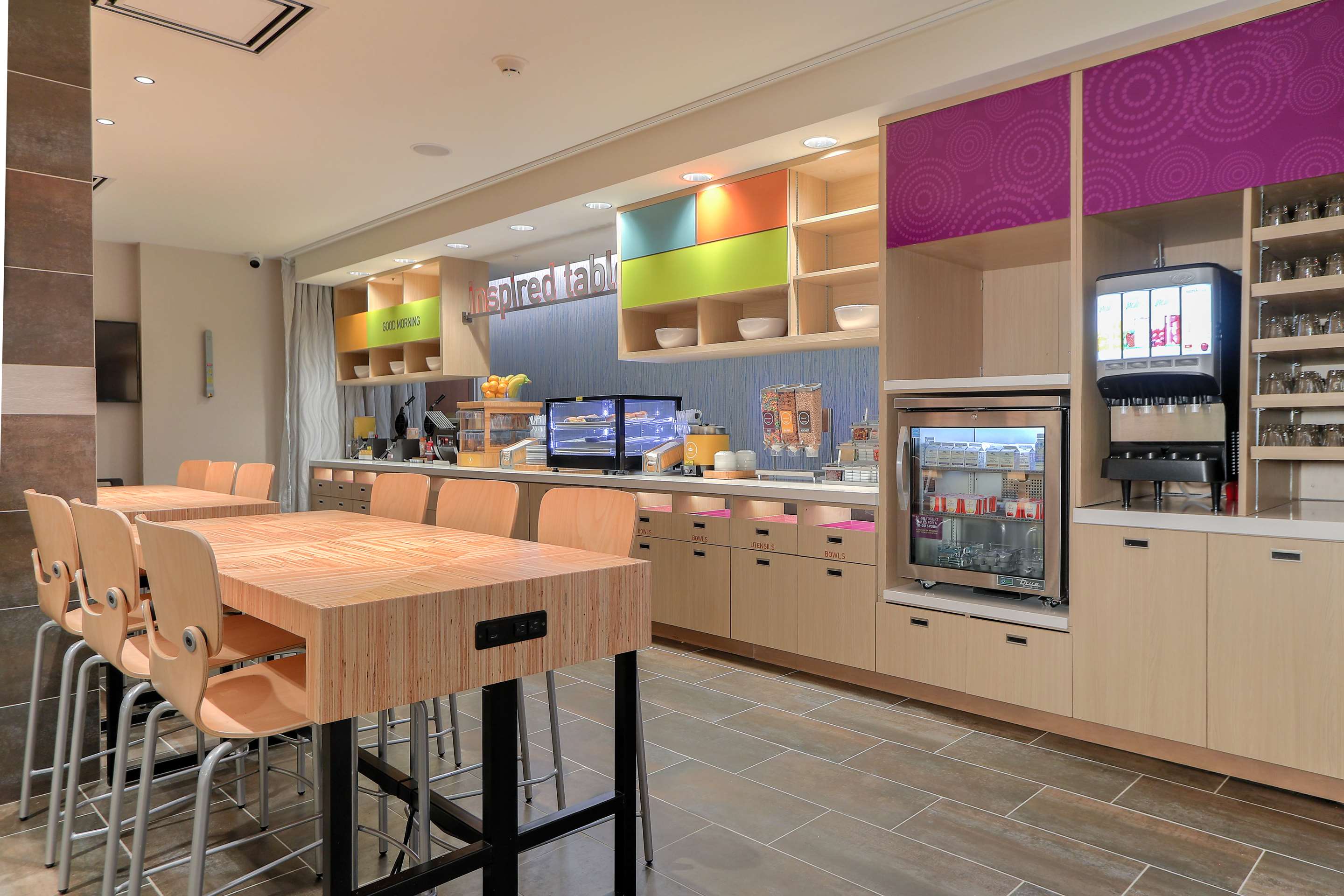 Breakfast Area | Home2 Suites By Hilton Alcoa Knoxville Airport