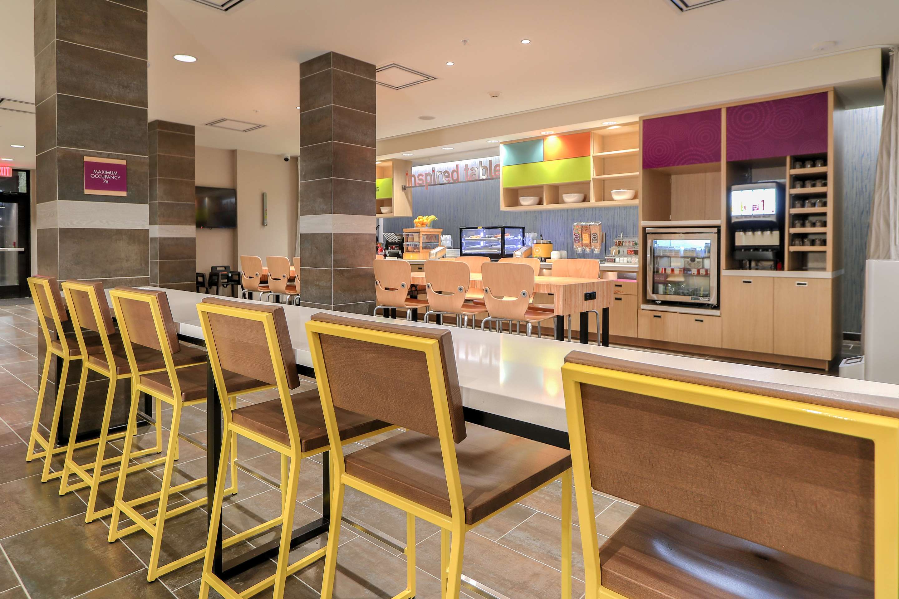 Breakfast Area | Home2 Suites By Hilton Alcoa Knoxville Airport