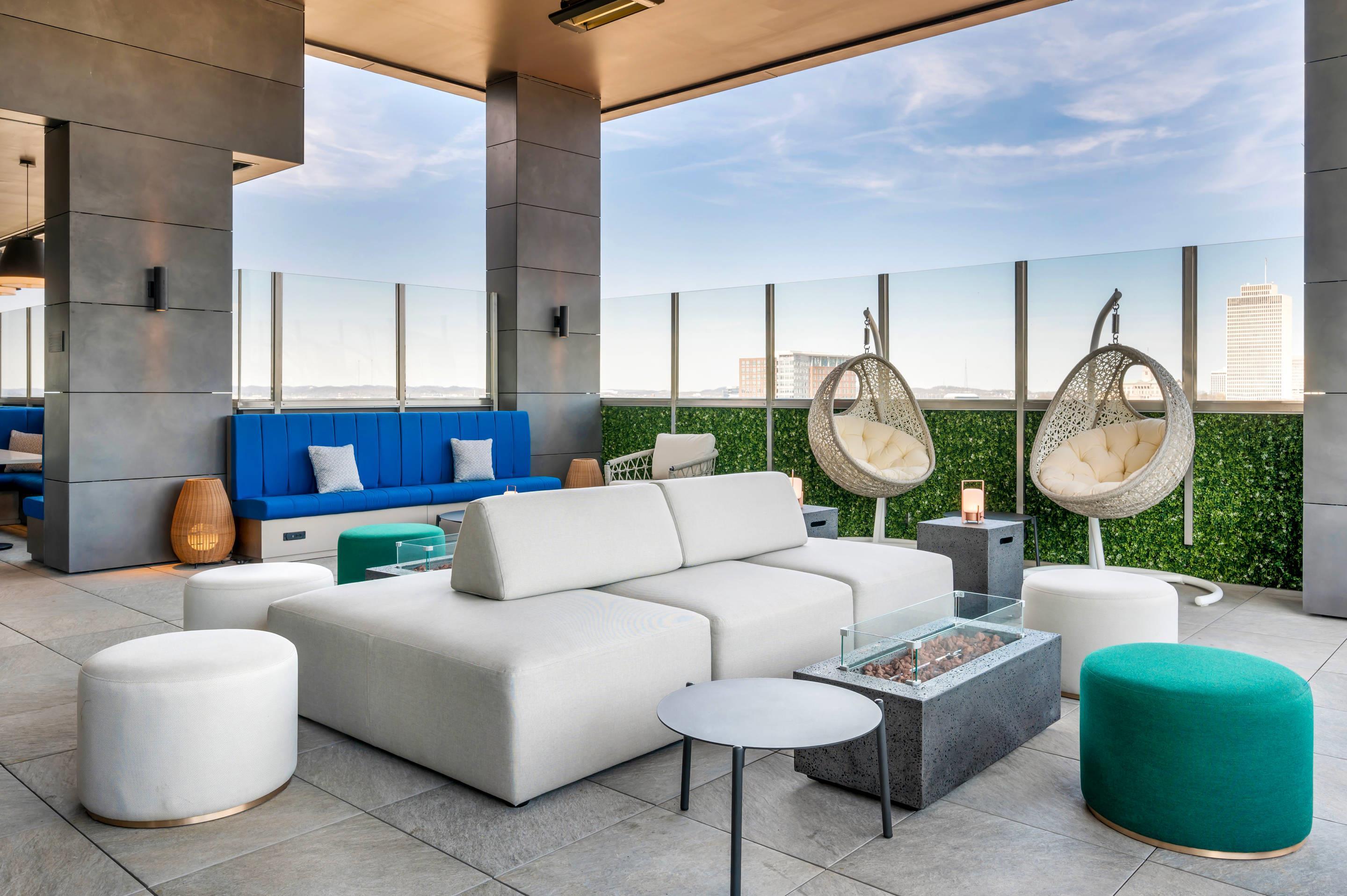 Rooftop terrace