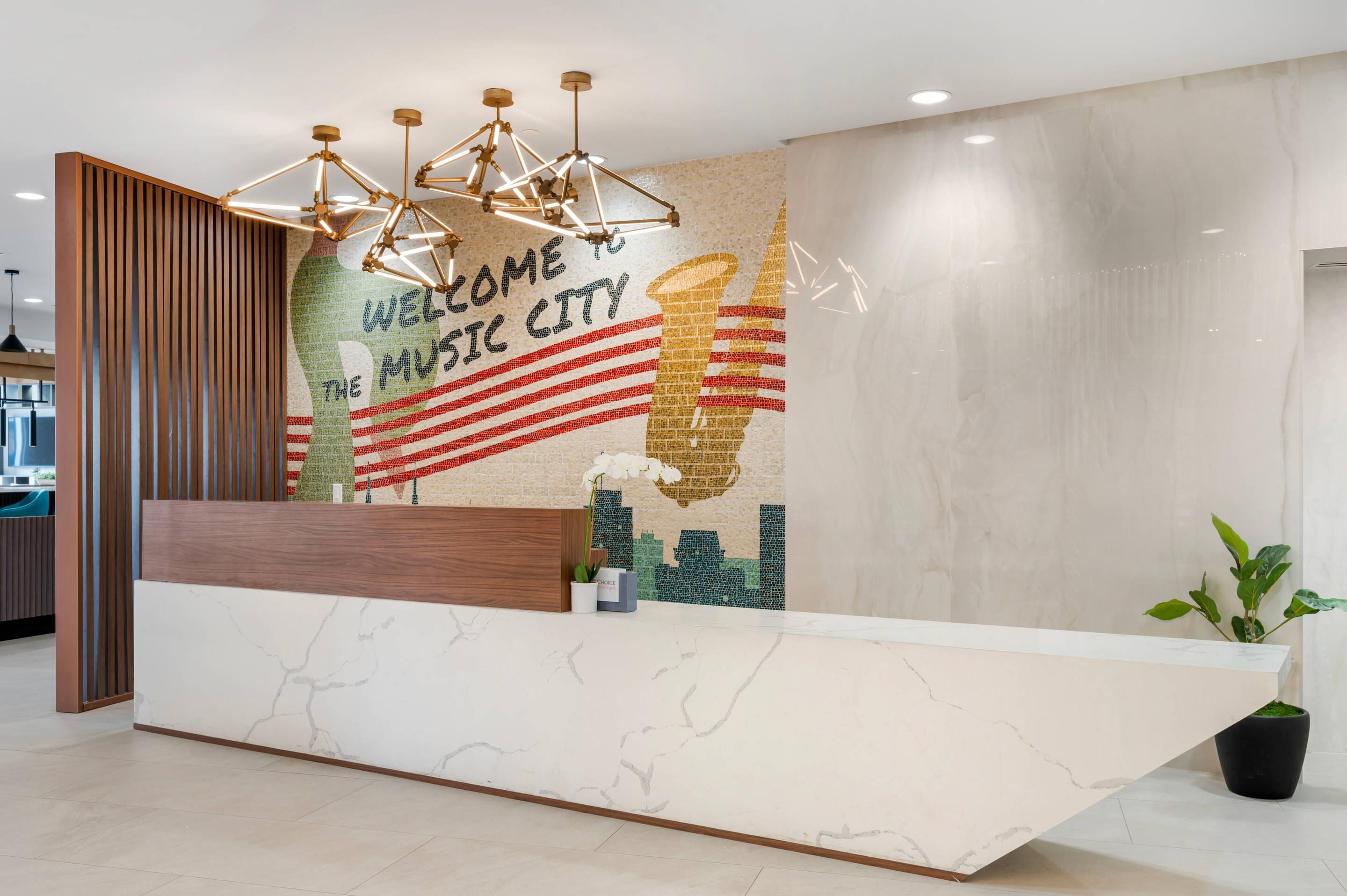 Front desk