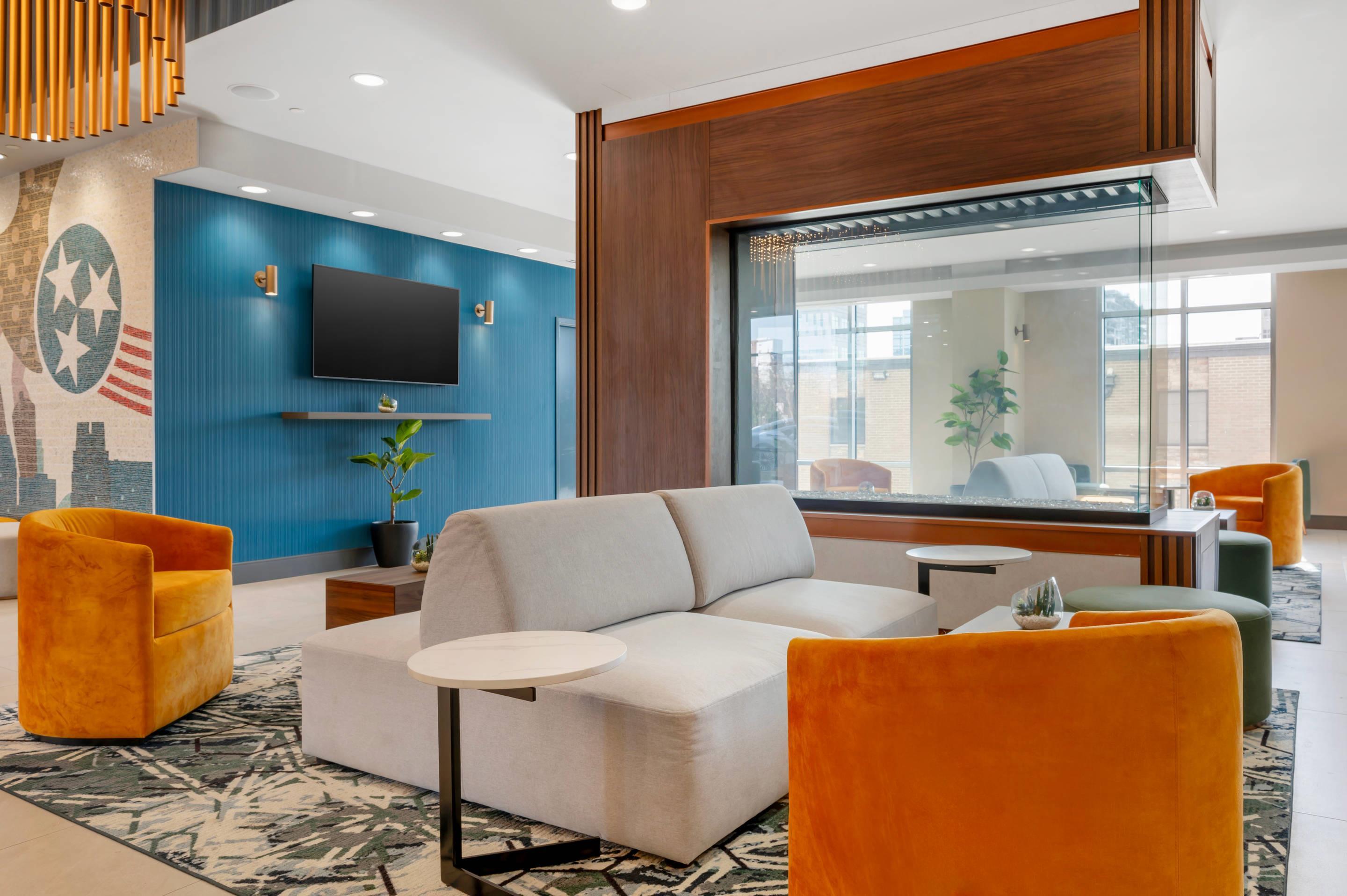 Hotel lobby