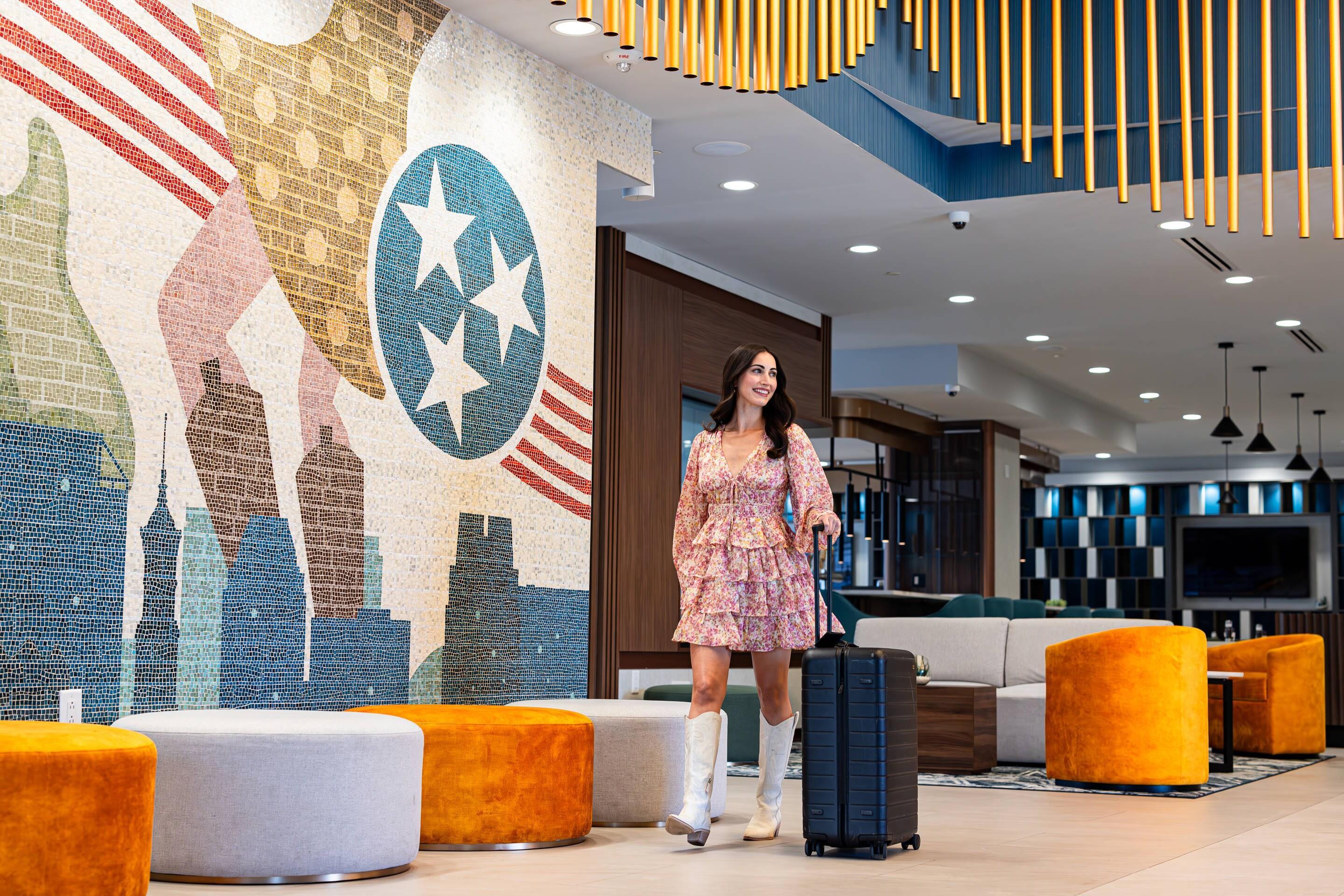 Hotel lobby