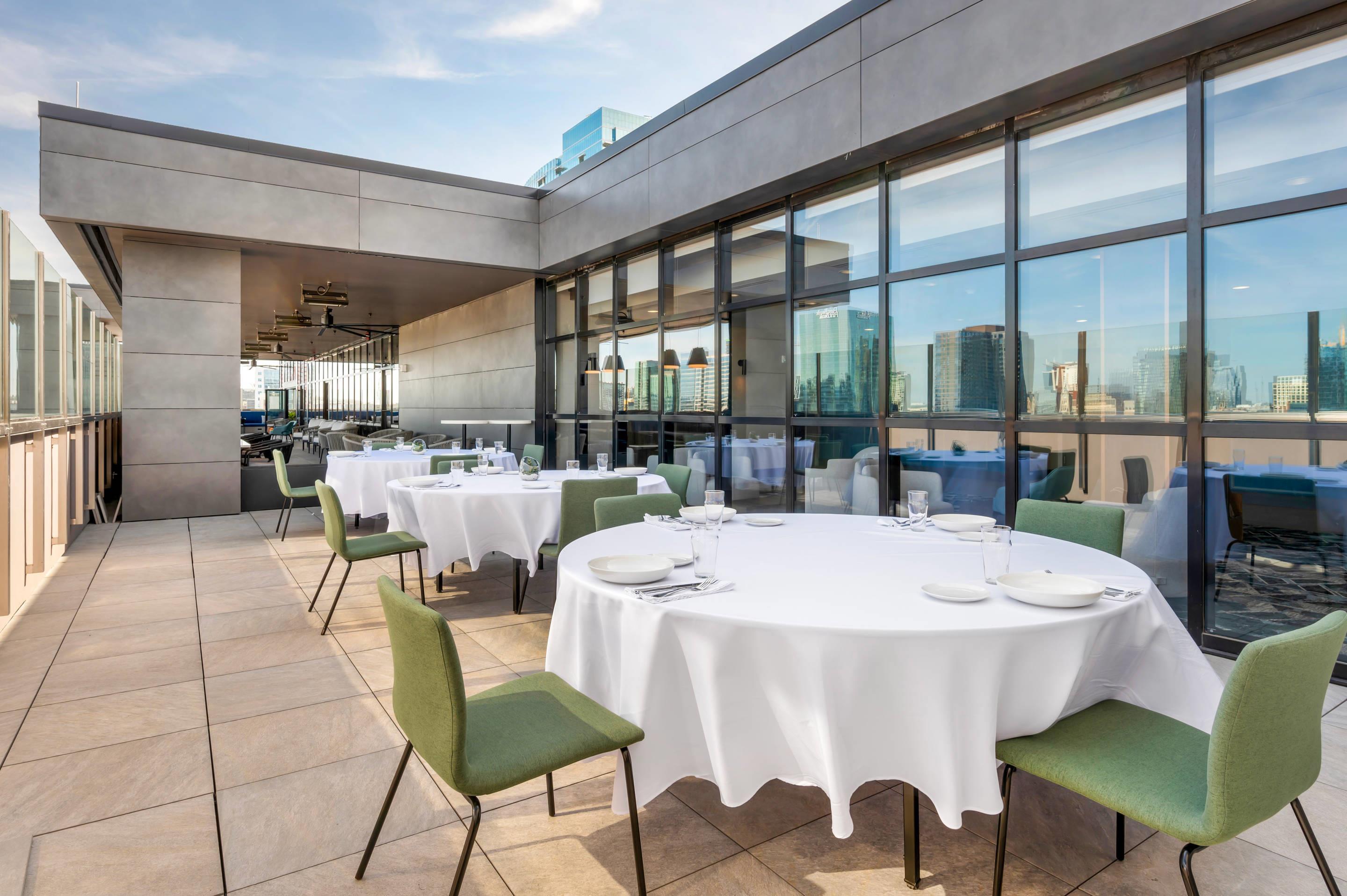 Rooftop terrace