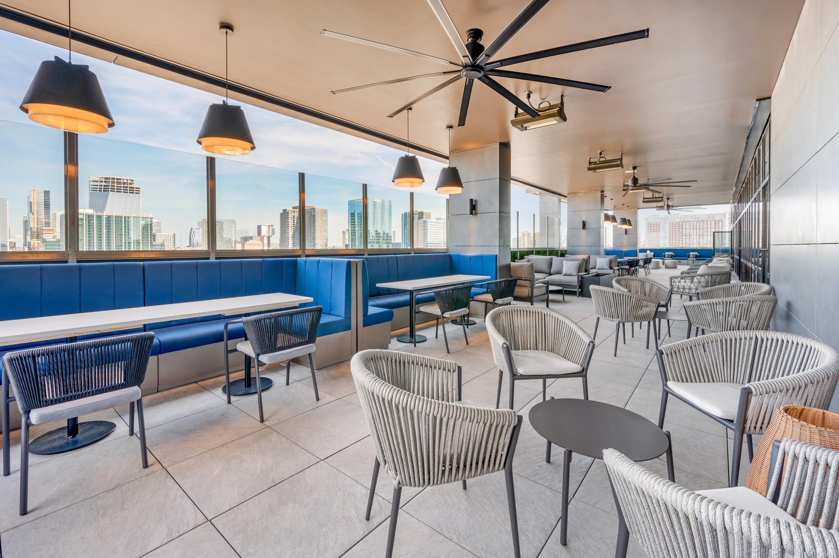 Rooftop terrace