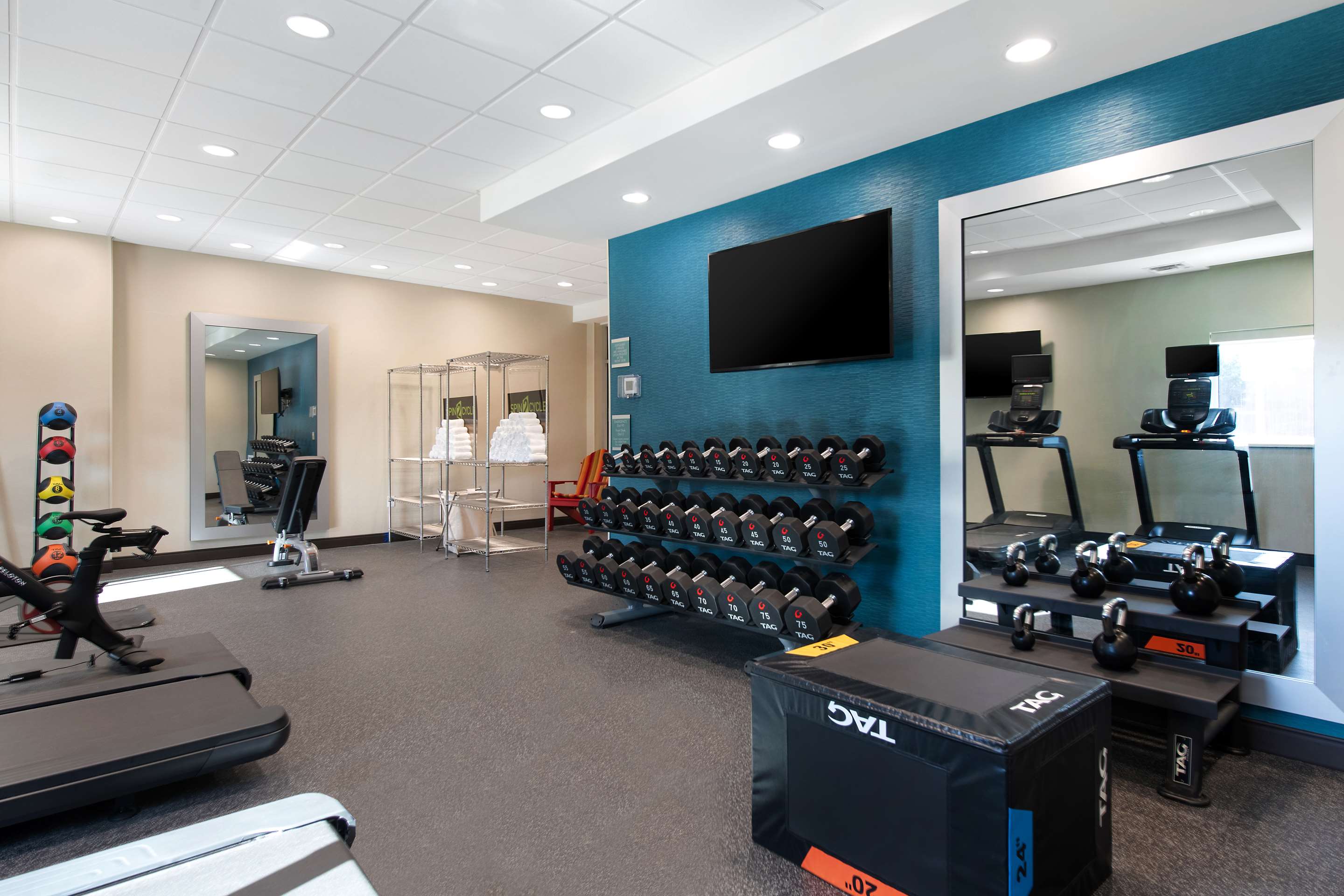 Health club fitness center gym