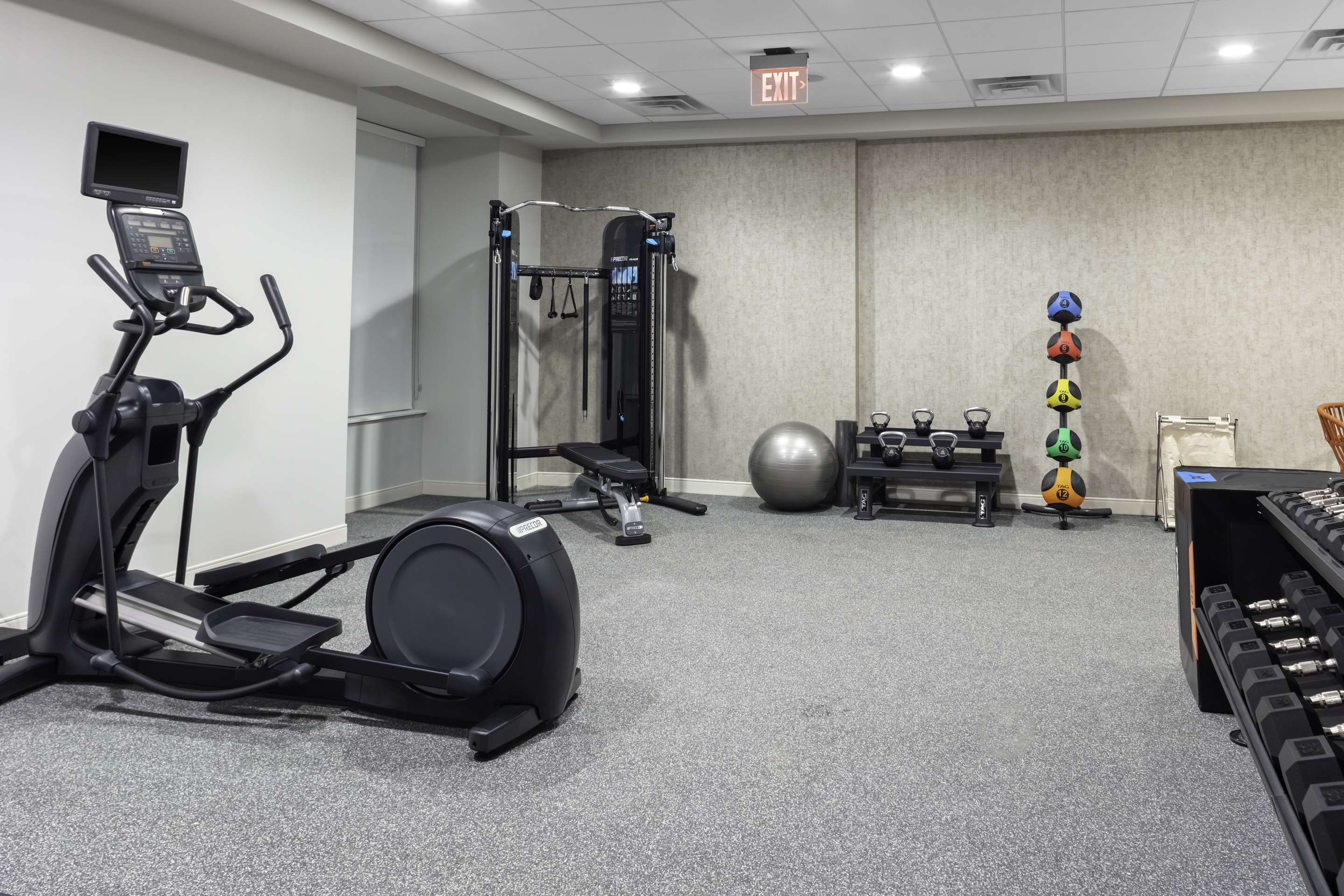 Health club fitness center gym
