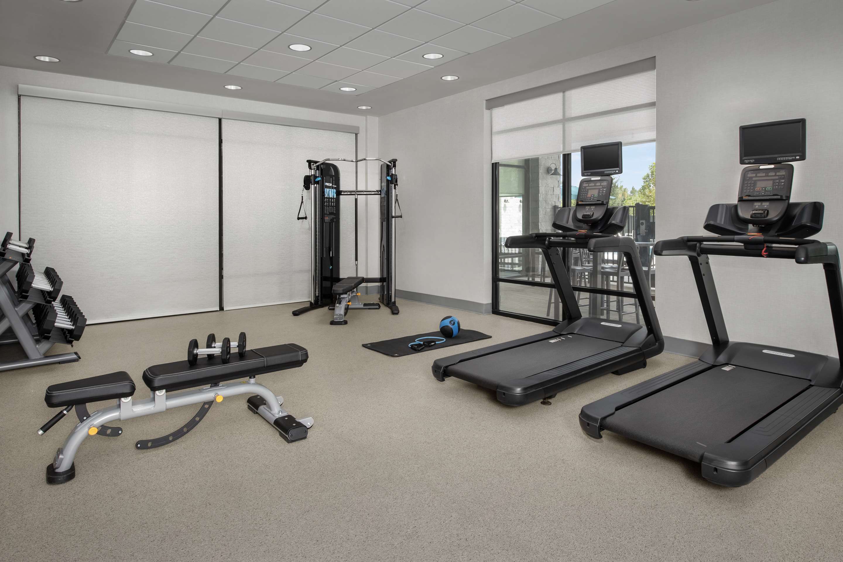 Health club fitness center gym | Hampton Inn by Hilton Orlando Southeast Nona