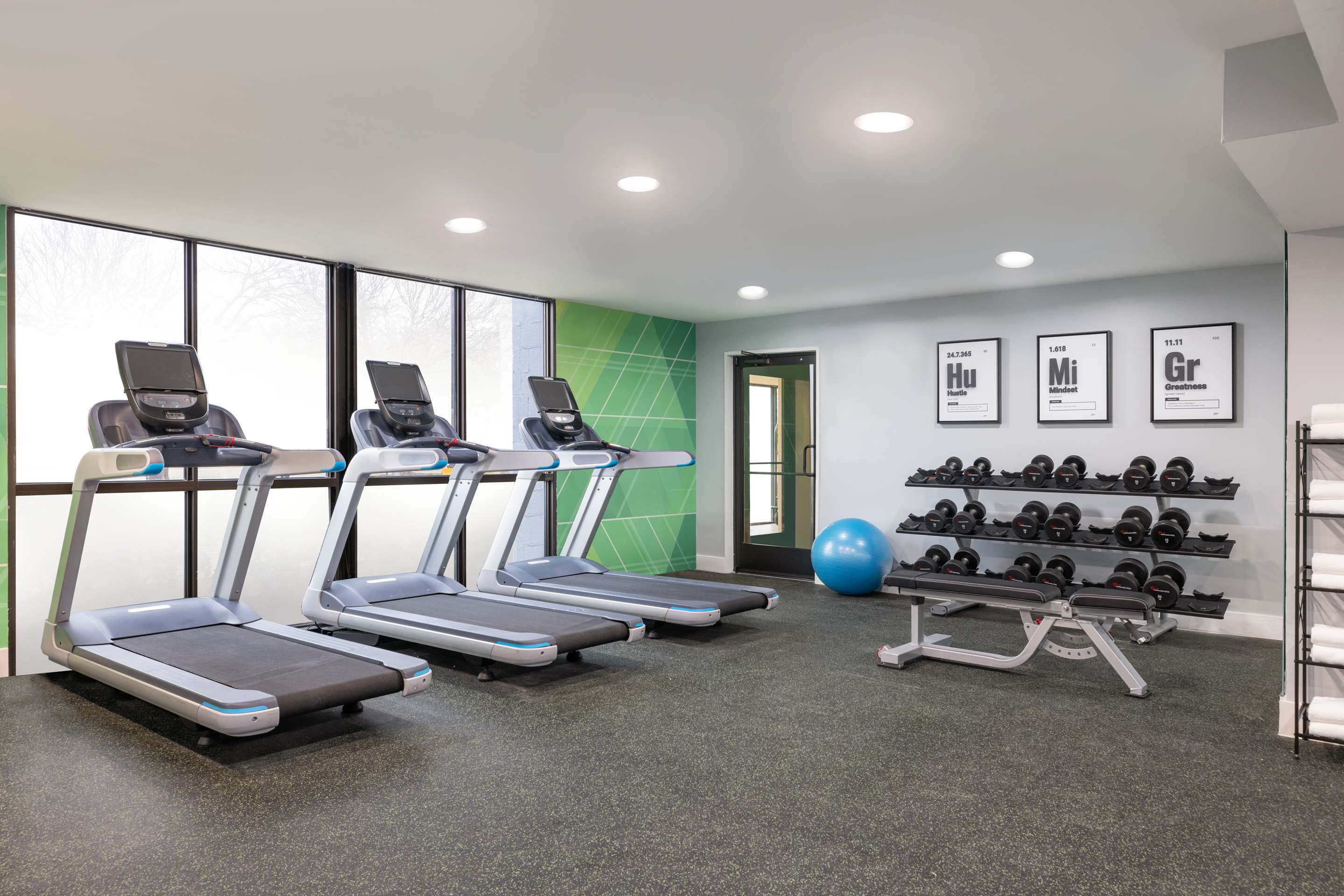Health club fitness center gym | DoubleTree by Hilton Fort Worth South