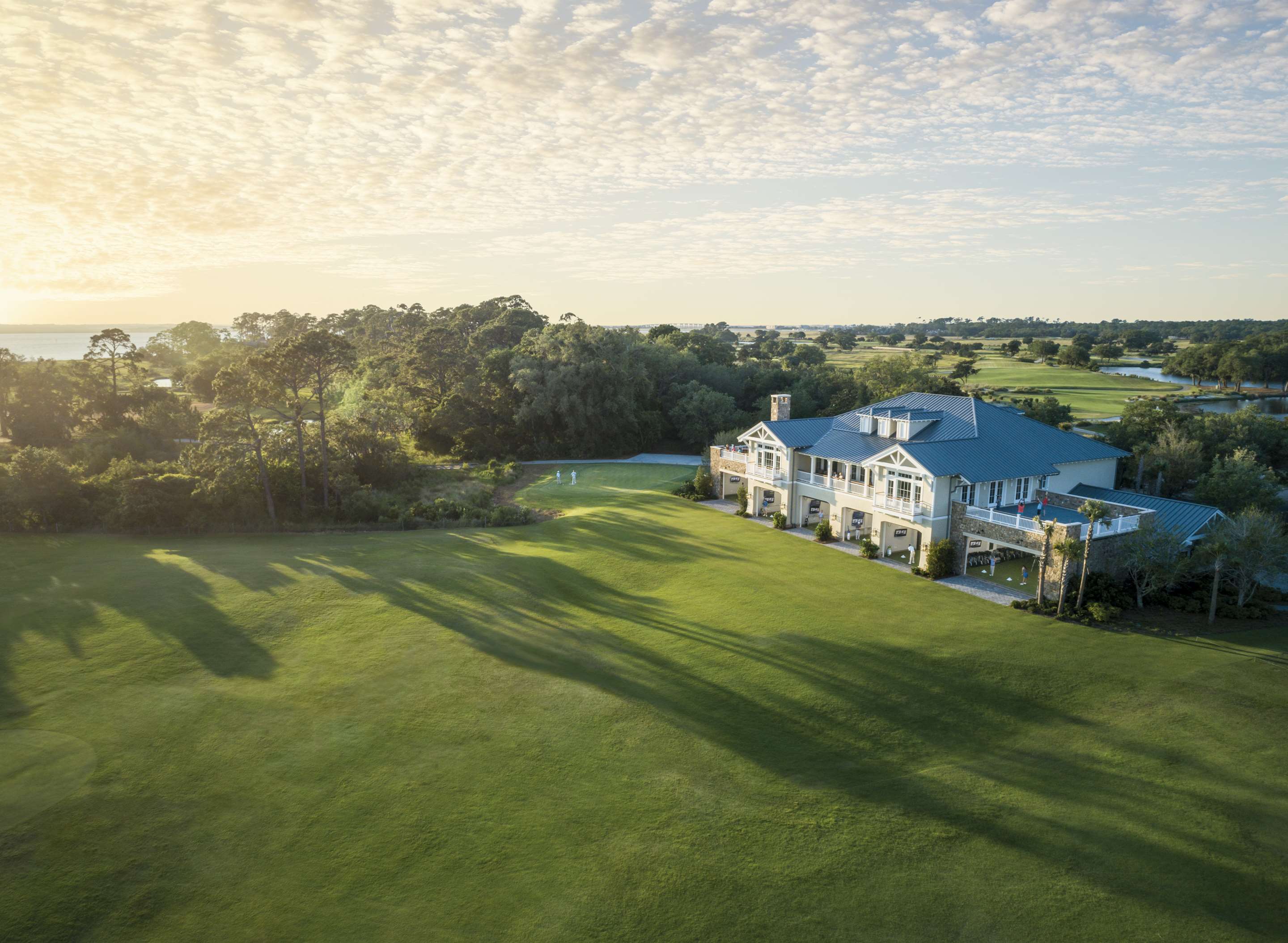 Golf Performance Center Aerial | The Lodge At Sea Island