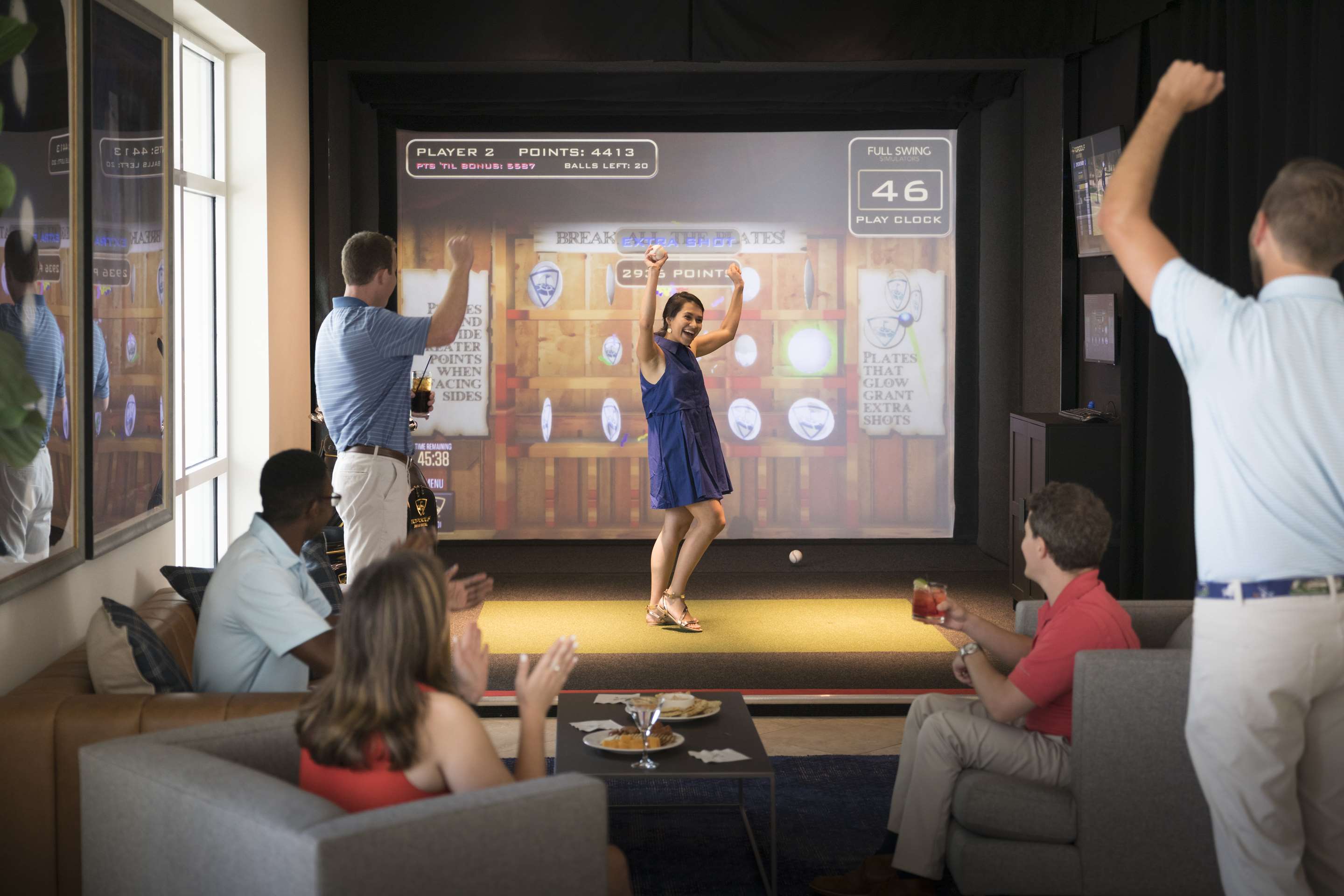 Topgolf Swing Suite Inn Lobby | The Inn by Sea Island