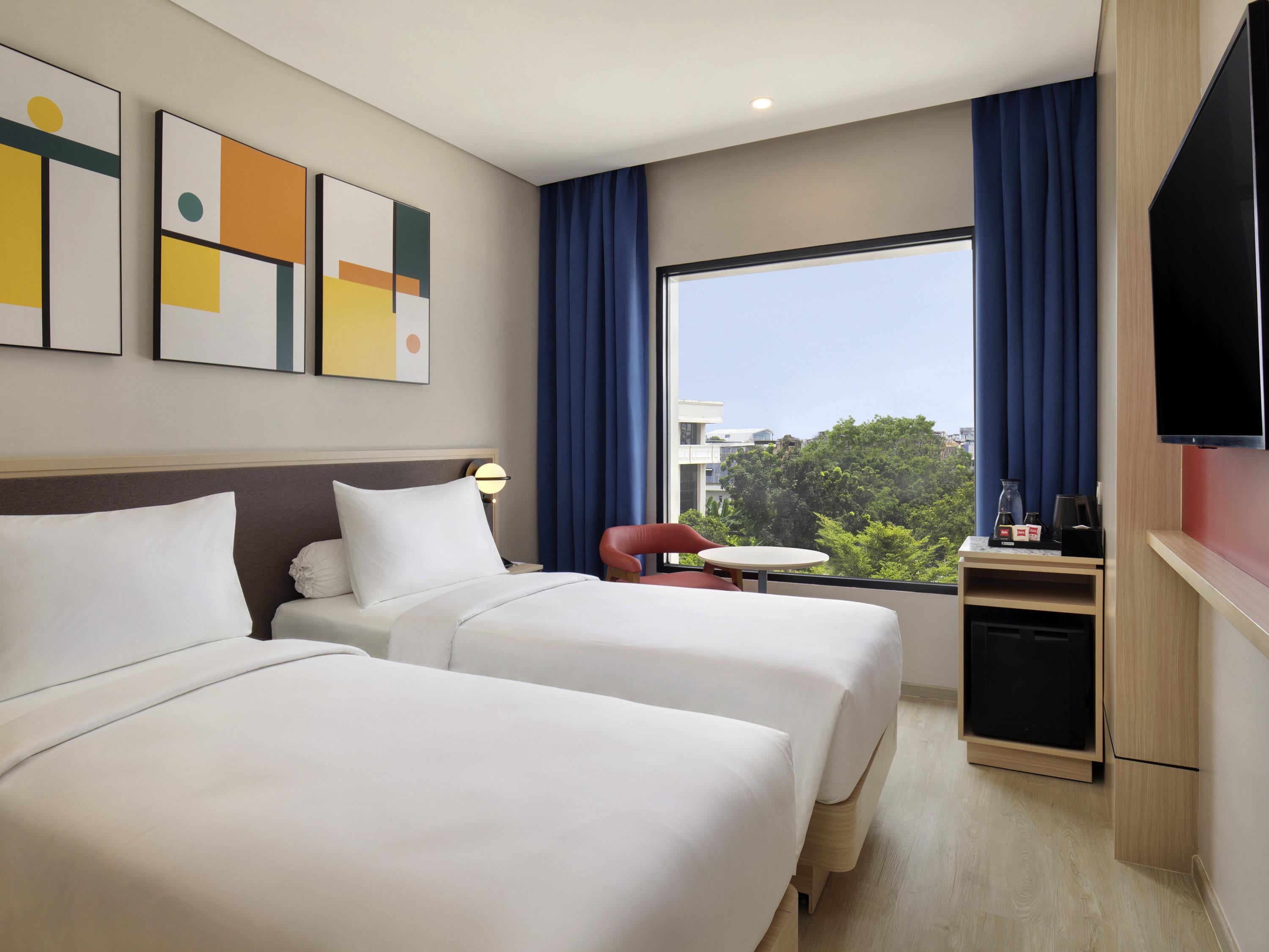 ibis Palembang Sanggar Room Type - Standard Room, larger room size with balcony - 2 single beds ibis Palembang Sanggar Room Type - Standard Room, larger room size with balcony - 2 single beds
