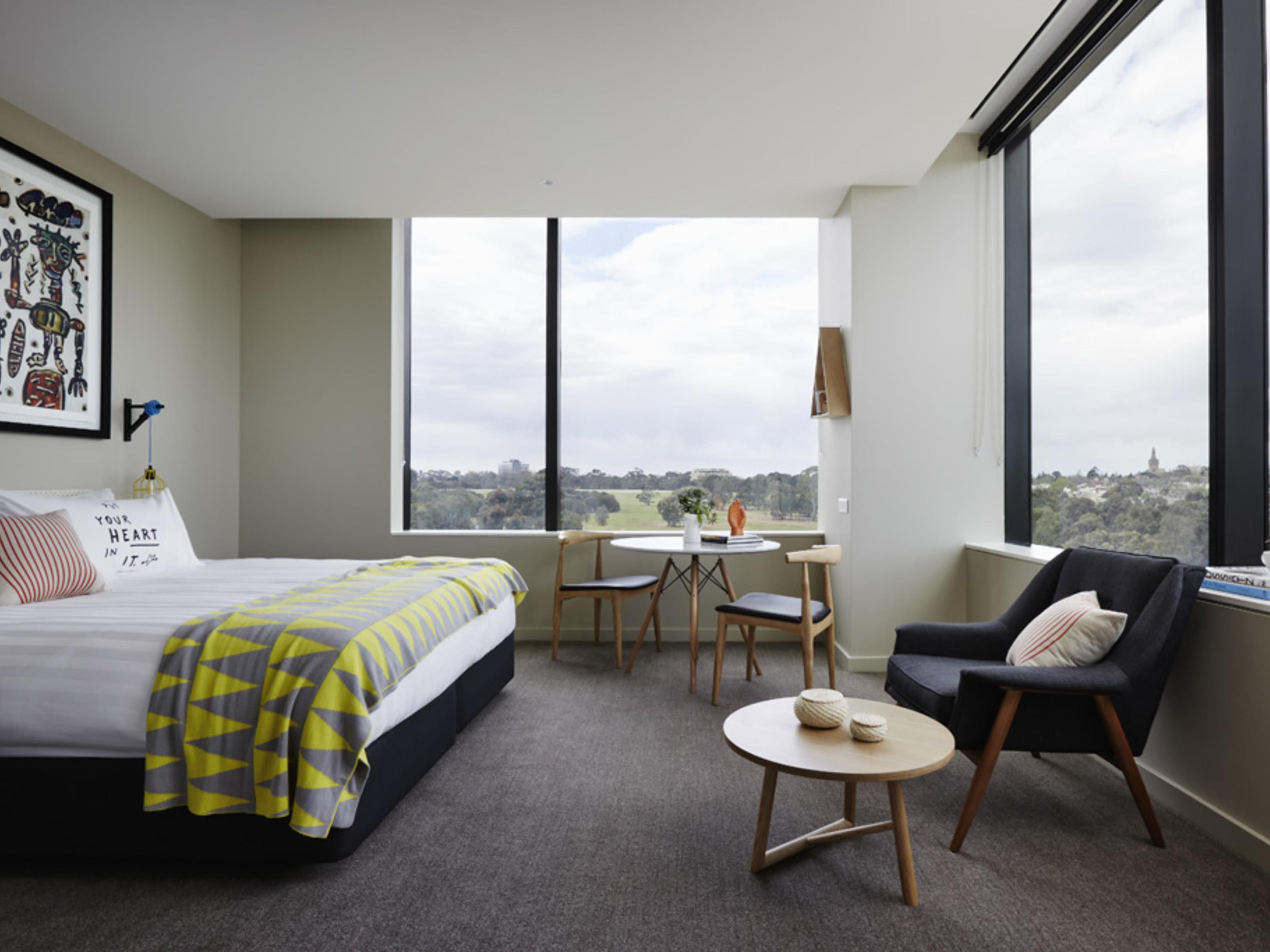 The Larwill Studio Melbourne - Art Series Room Type - Larwill Parkview Corner King