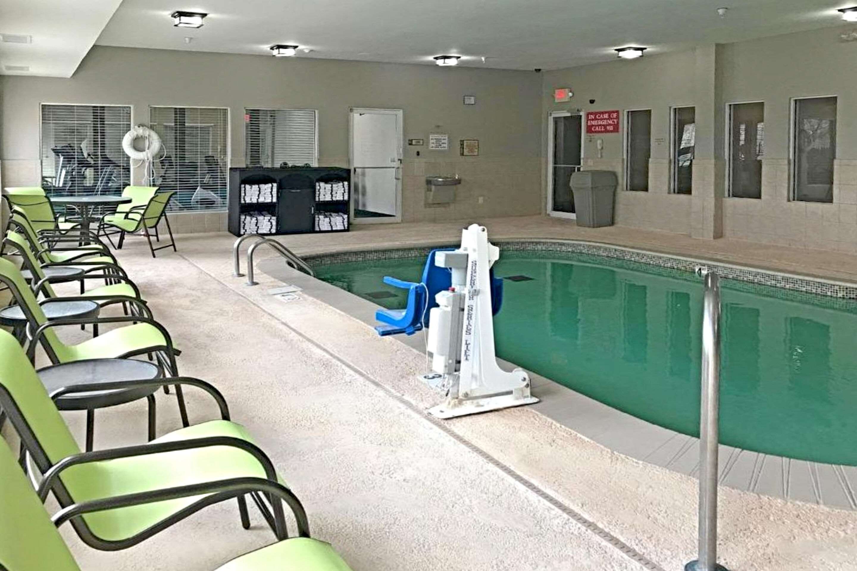 Indoor pool | Comfort Inn & Suites O'Fallon - St. Louis Area