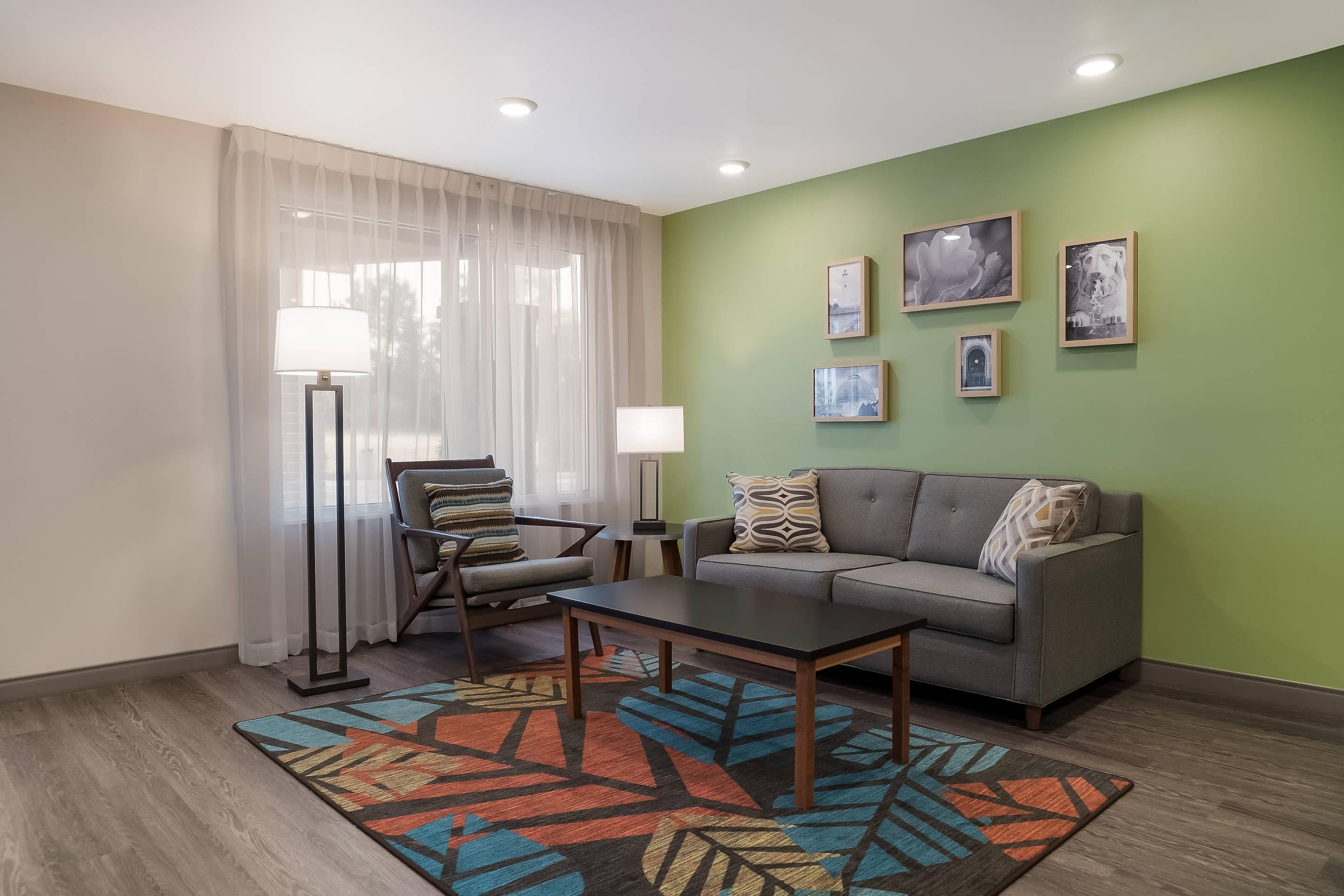Lobby with sitting area