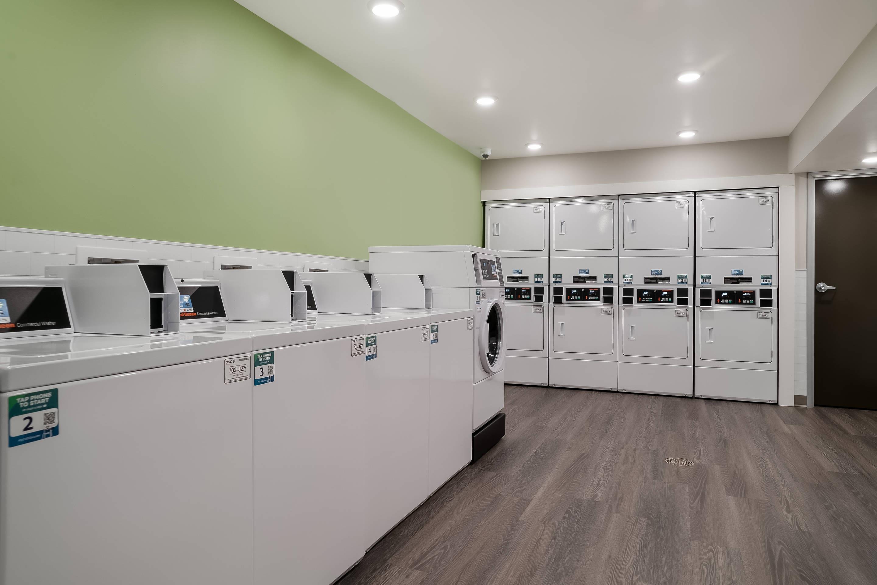 Guest laundry facilities