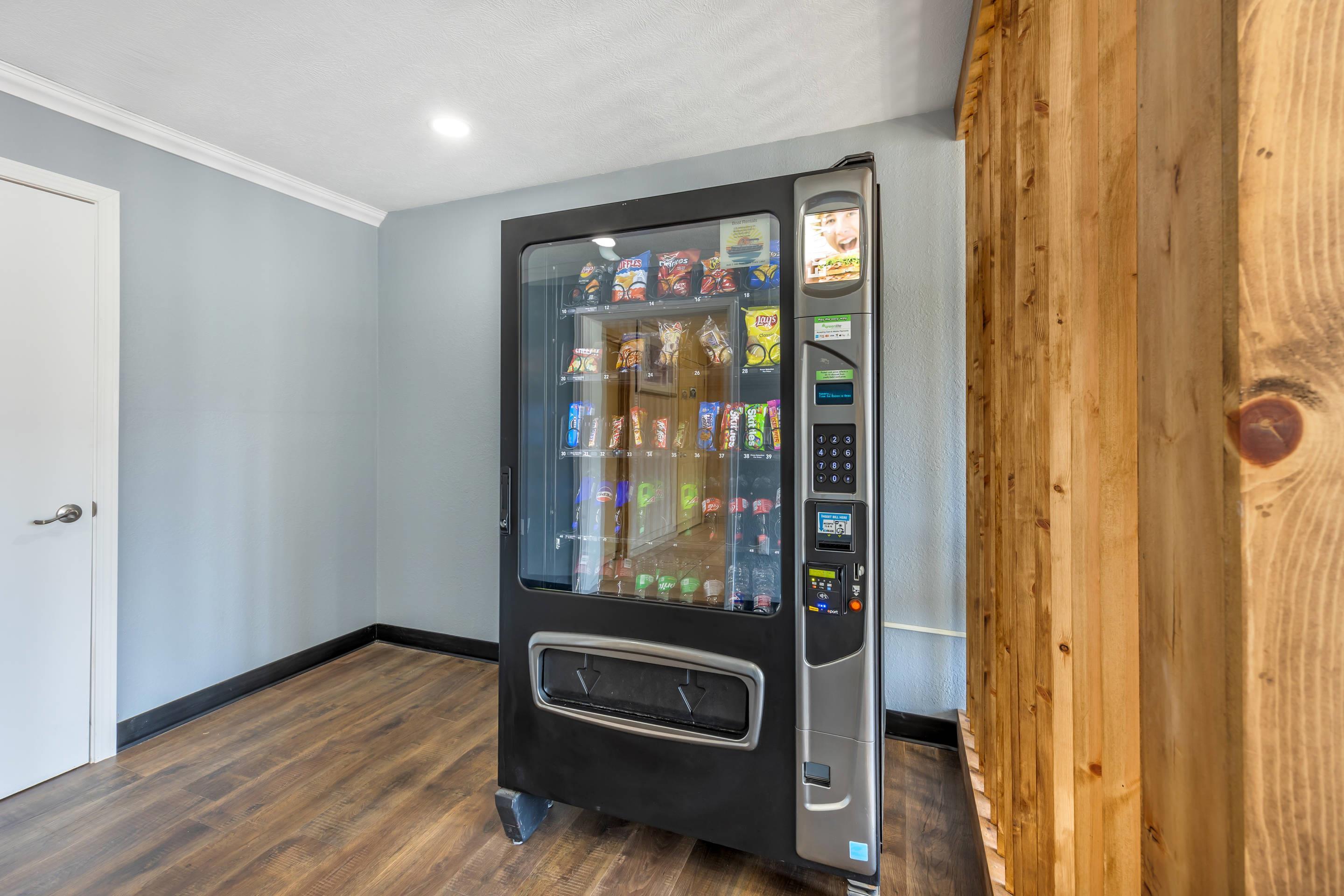 Hotel vending area