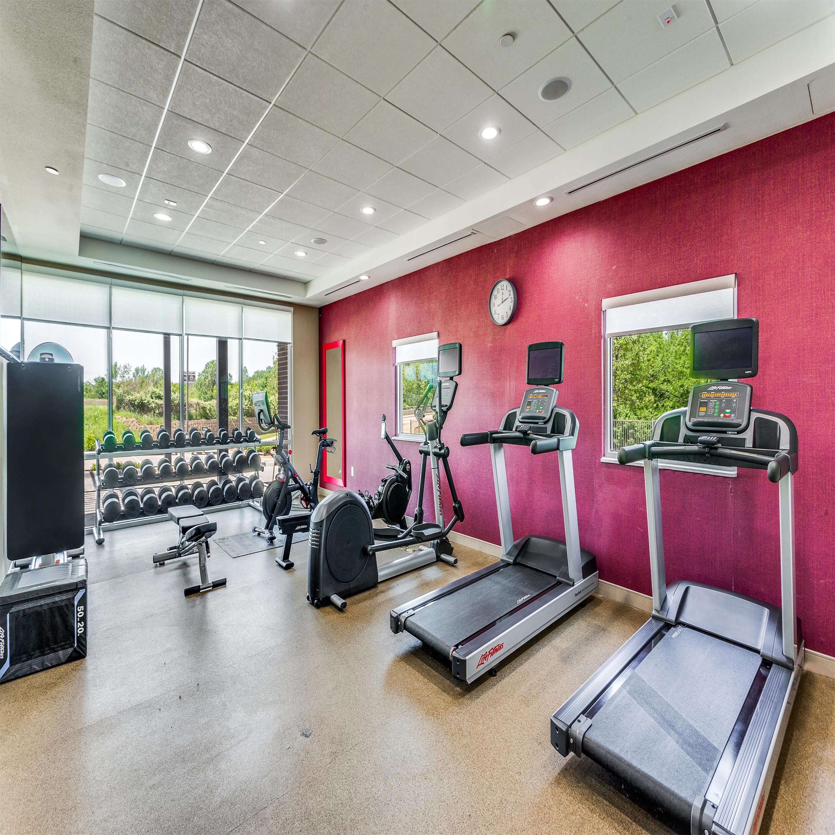 Health club fitness center gym | Home2 Suites By Hilton Fort Worth Arlington West
