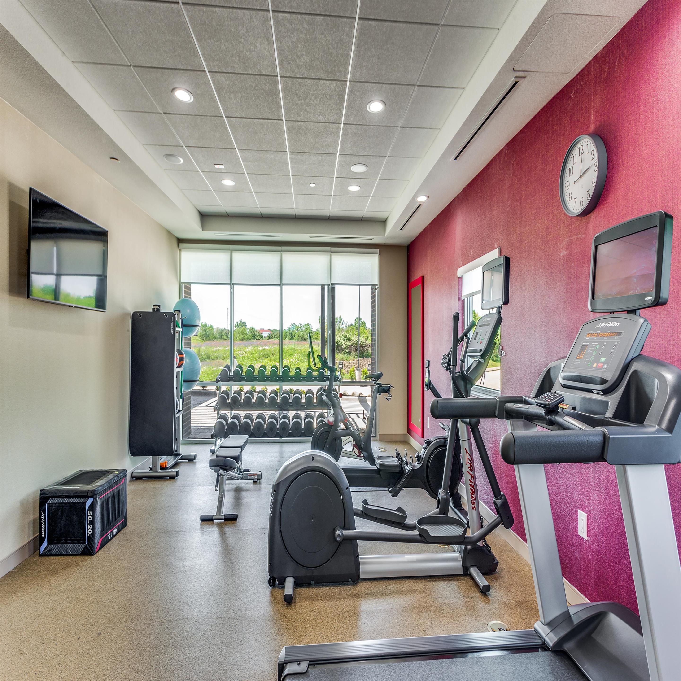 Health club fitness center gym | Home2 Suites By Hilton Fort Worth Arlington West