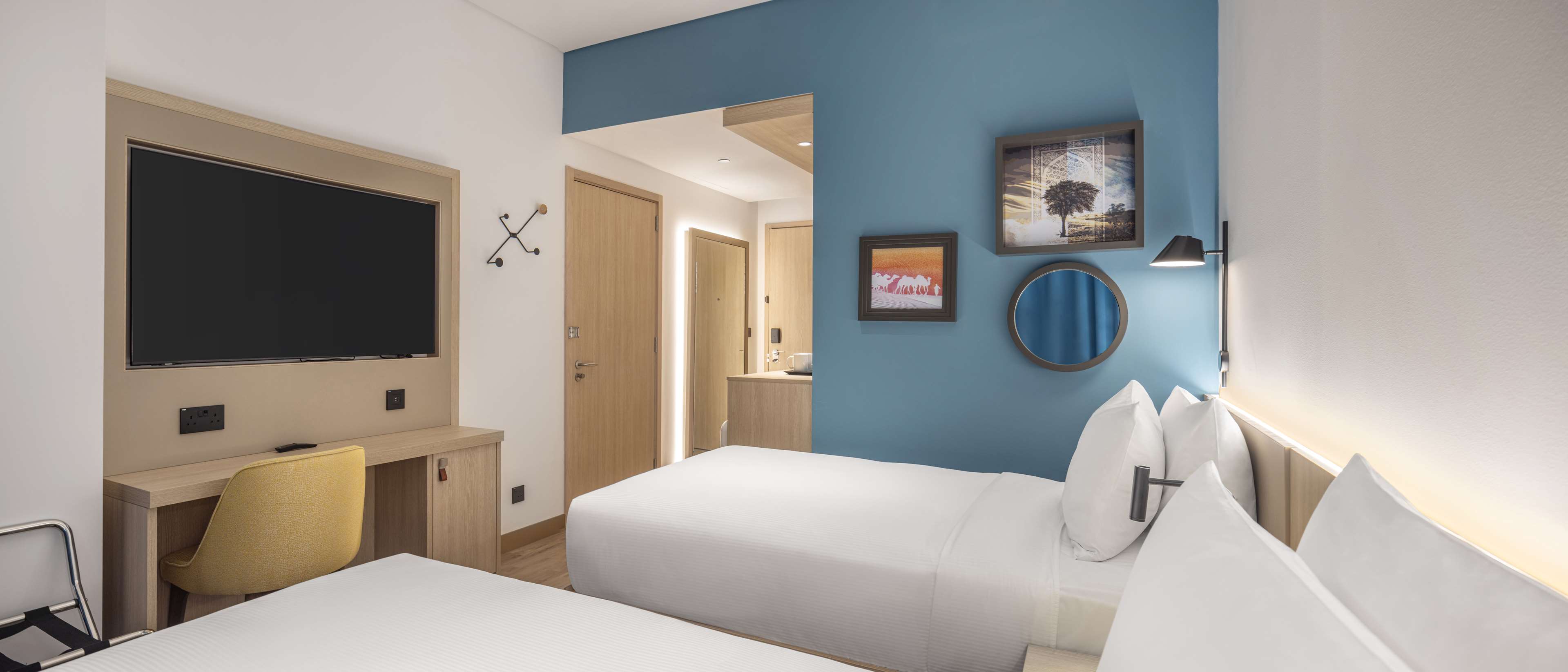 Hampton by Hilton Kuwait Salmiya Room Type - TWIN ROOM SMOKING