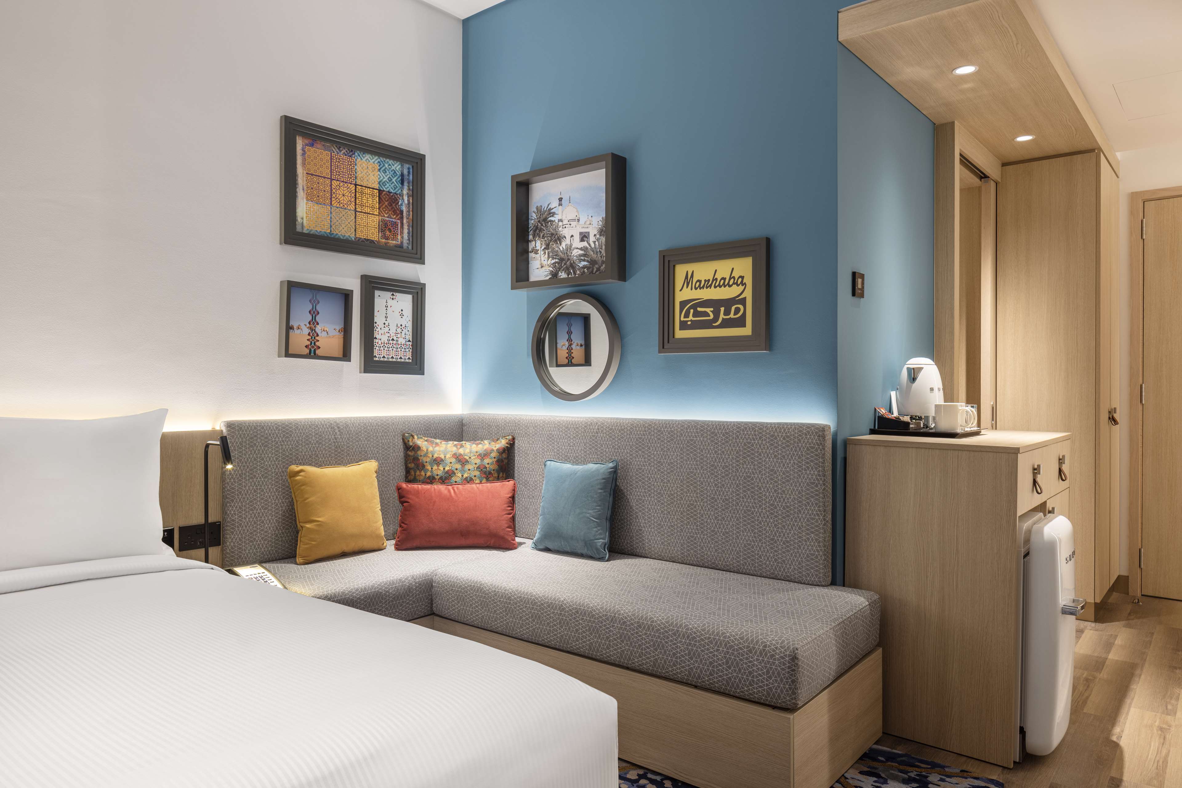 Hampton by Hilton Kuwait Salmiya Room Type - QUEEN ROOM W SOFA BED SM