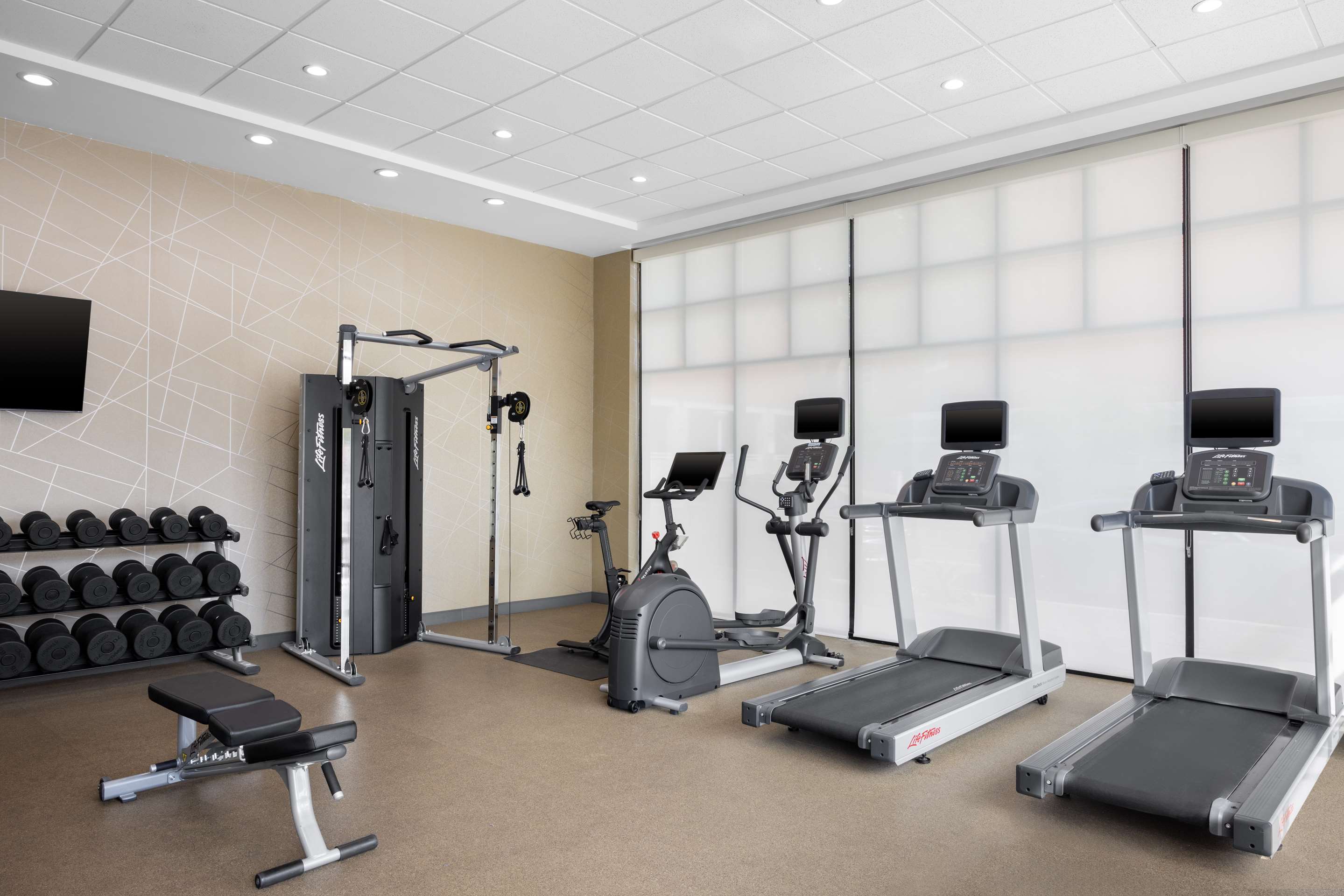 Health club fitness center gym