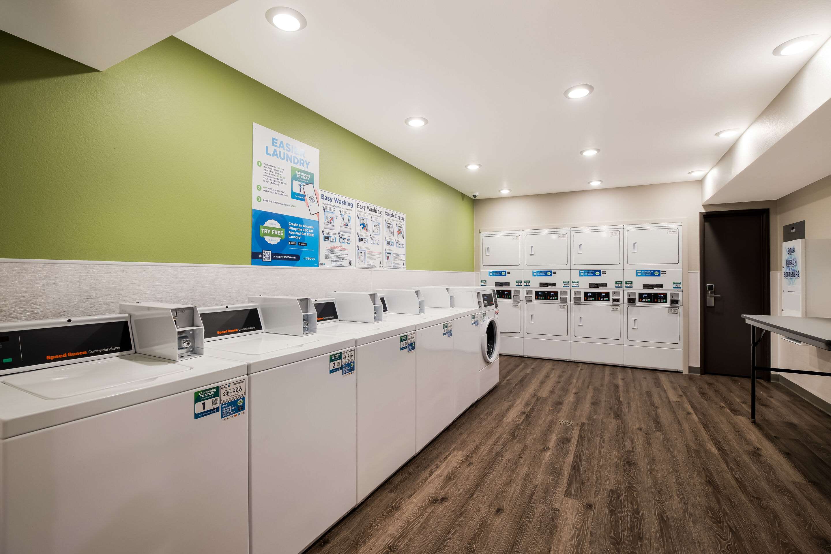 Guest laundry facilities | WoodSpring Suites Moreno Valley