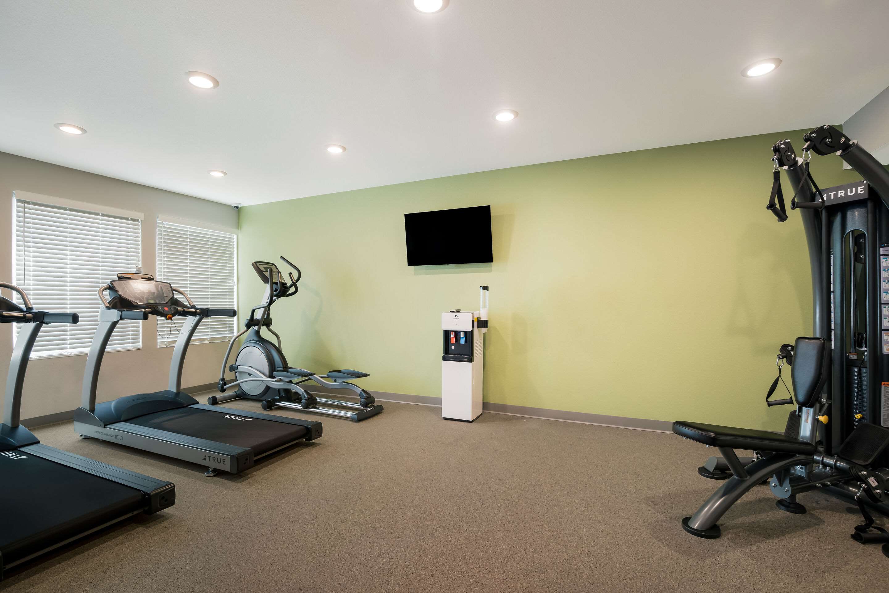 Fitness center | WoodSpring Suites Moreno Valley
