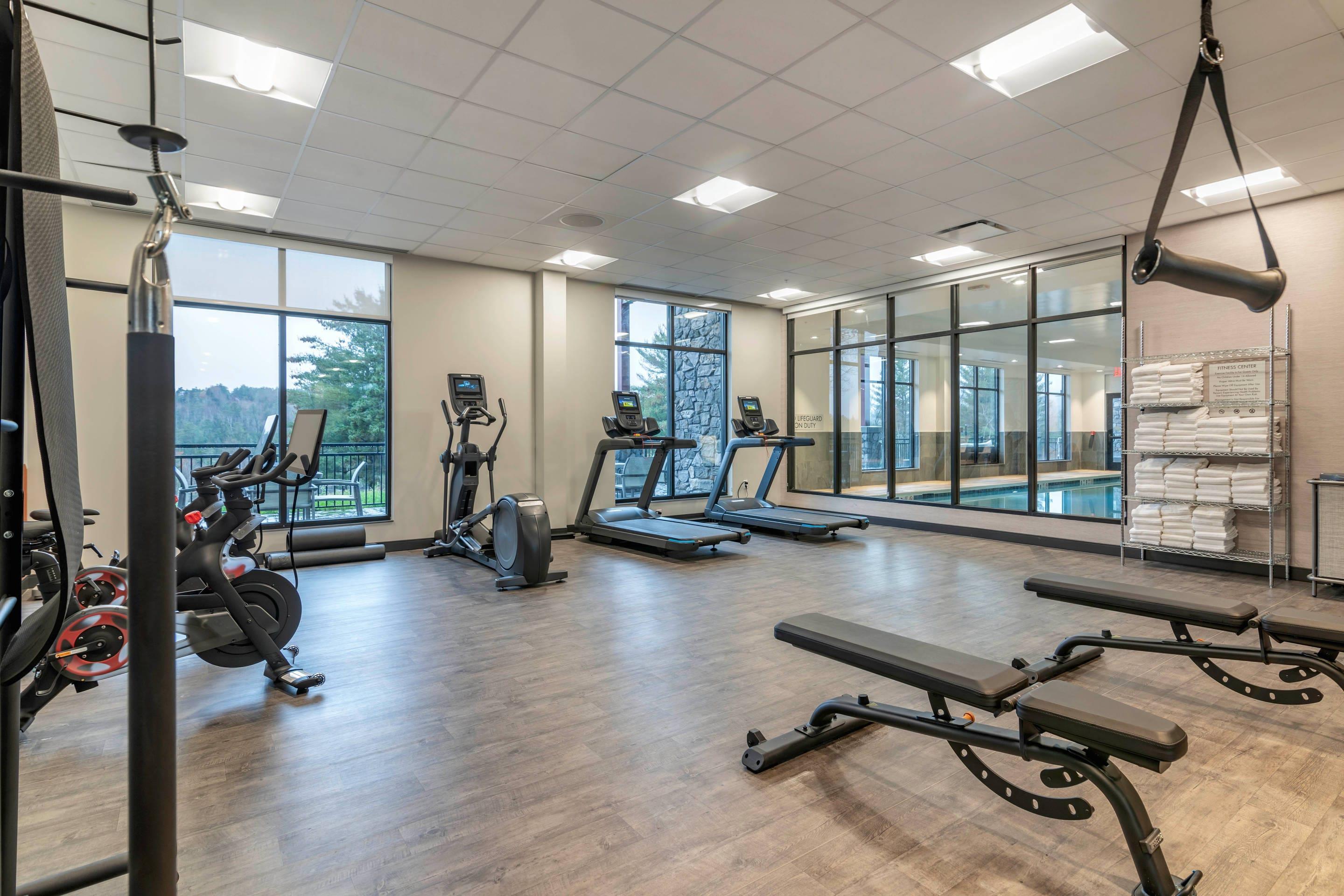 Fitness center | Cambria Hotel Lake Placid - Lakeside Resort