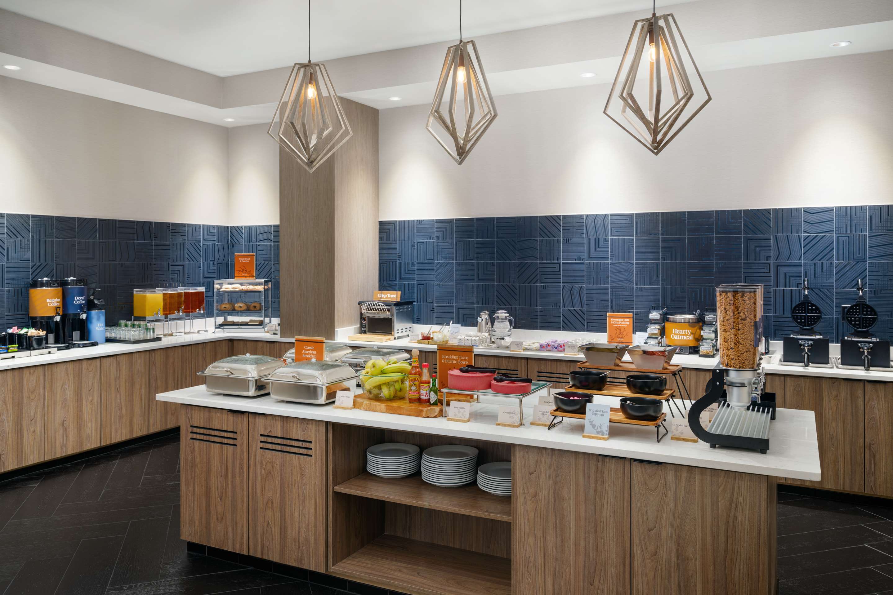 Breakfast Area | Homewood Suites by Hilton Raleigh Downtown