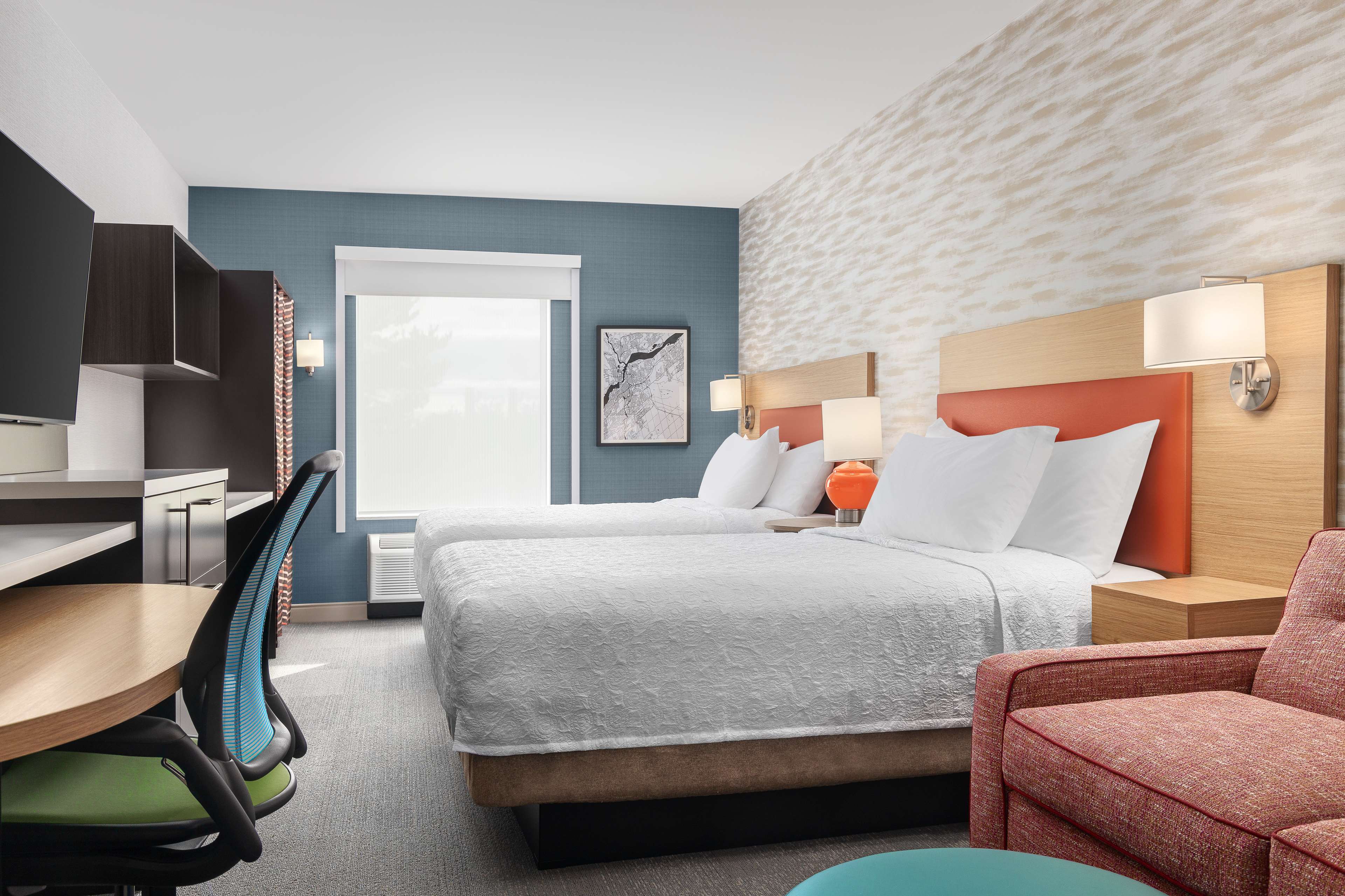 Home2 Suites by Hilton Kitchener Room Type - 2 QUEEN BEDS STUDIO